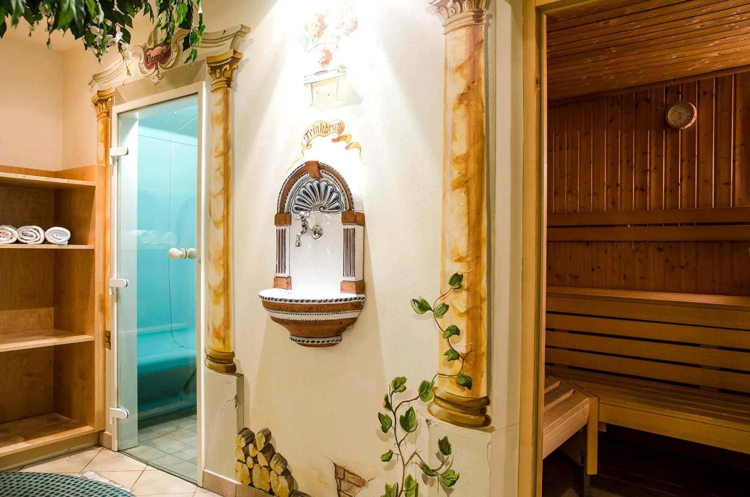 Sauna in Hotel Idhof