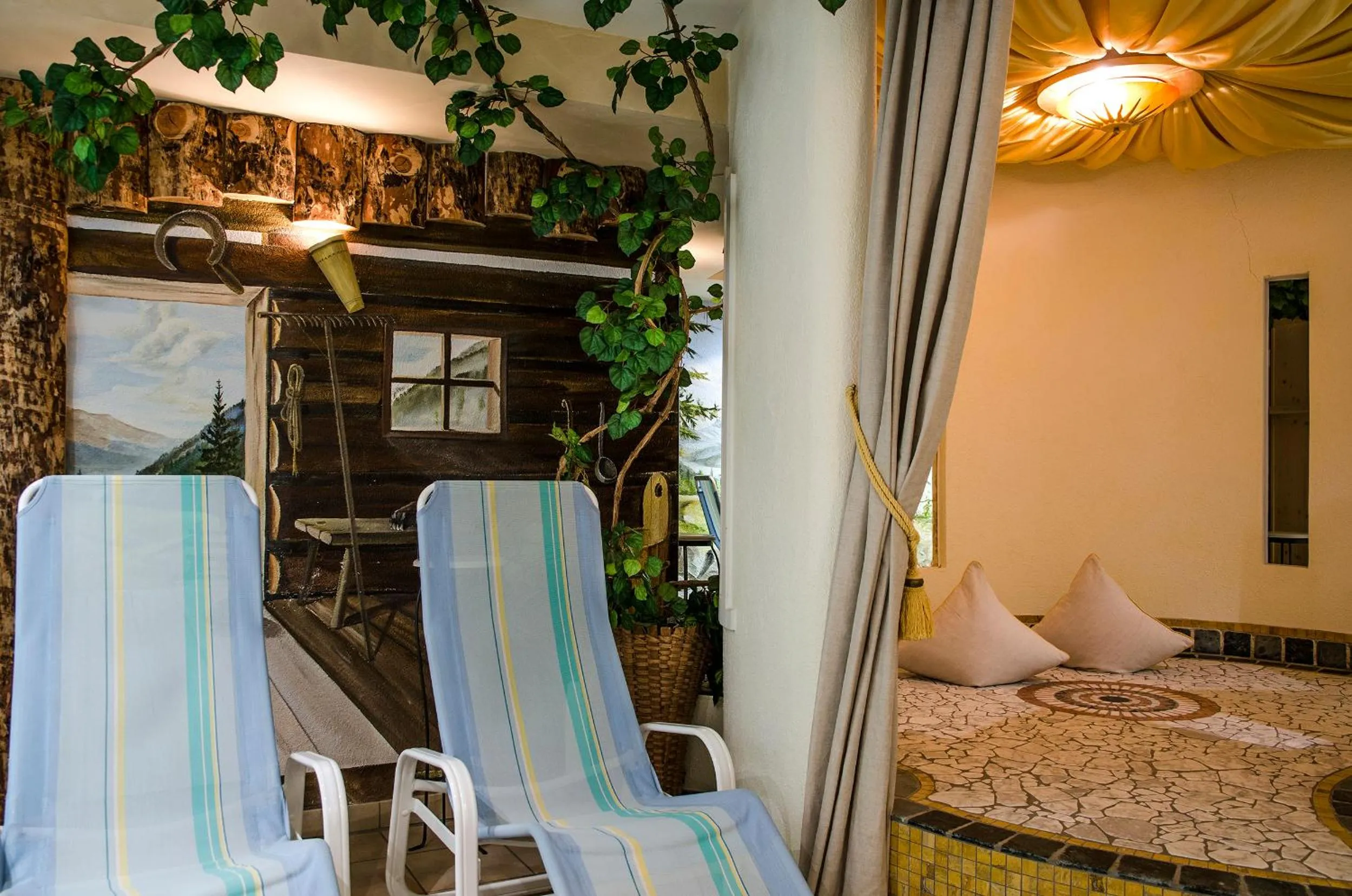 Steam room in Hotel Idhof