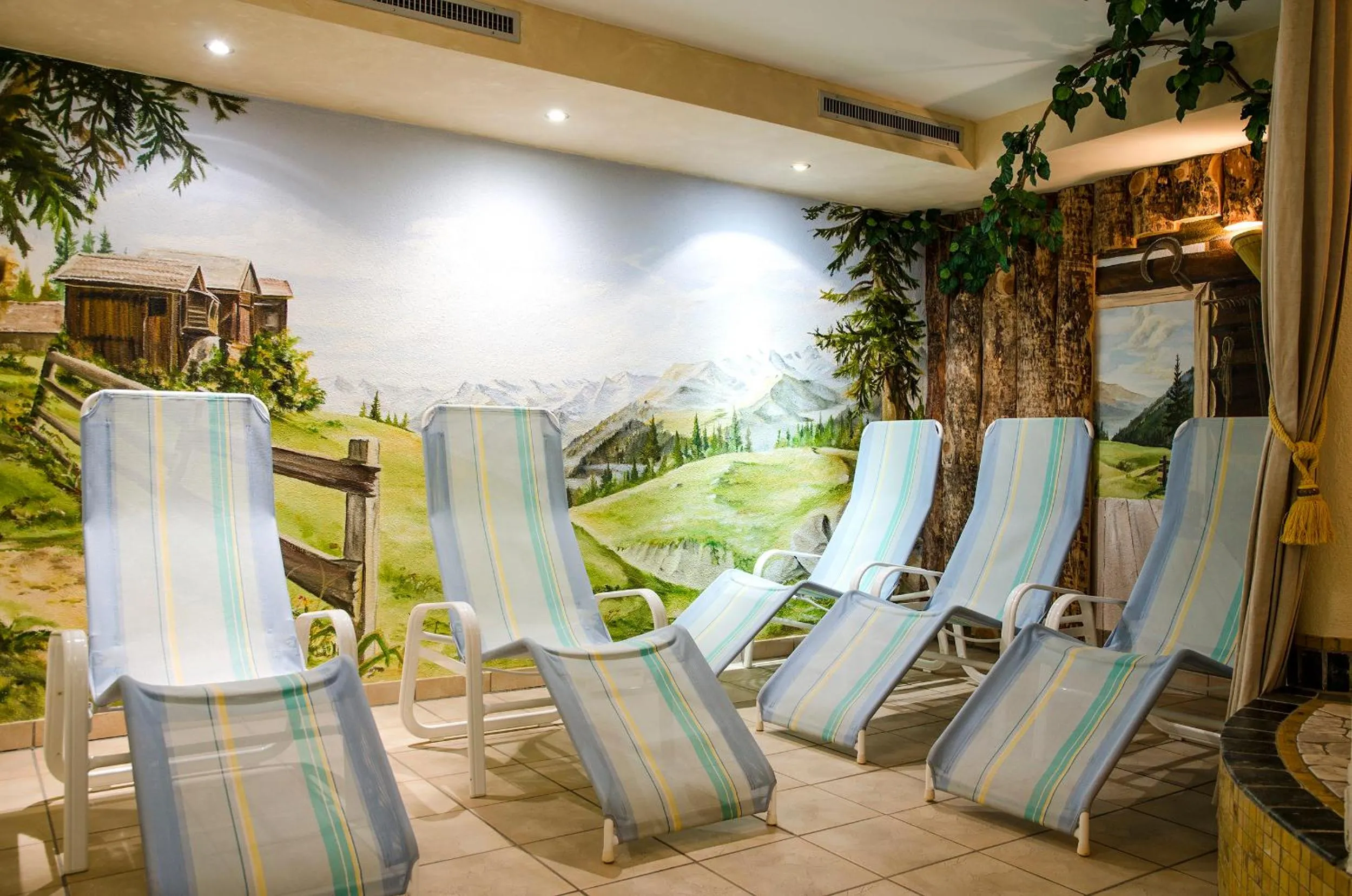 Spa and wellness centre/facilities in Hotel Idhof