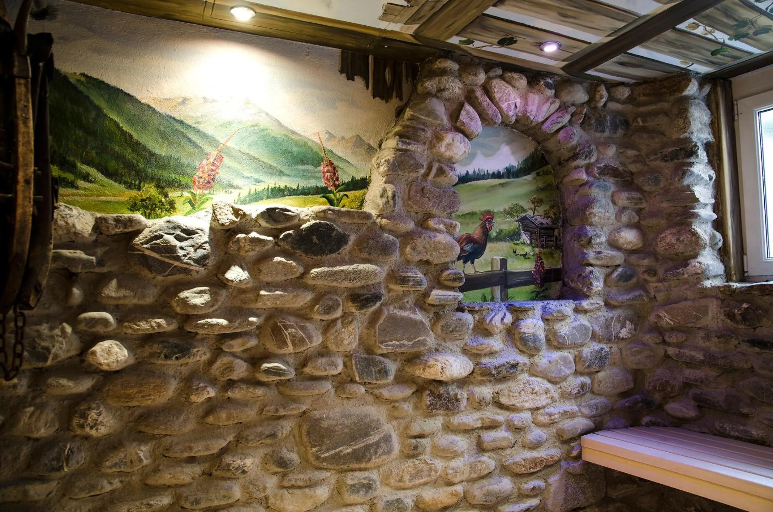 Sauna in Hotel Idhof