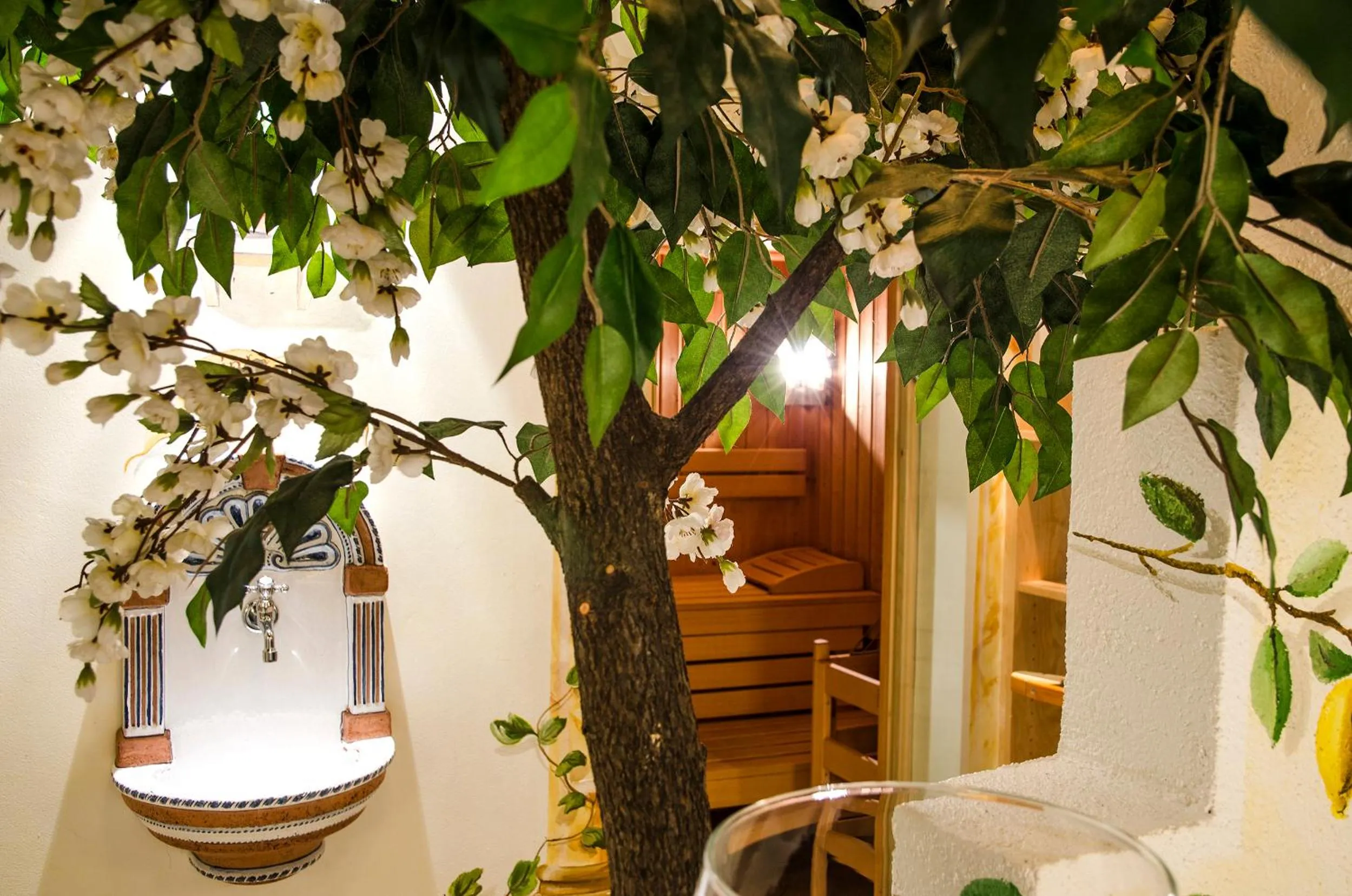 Sauna in Hotel Idhof