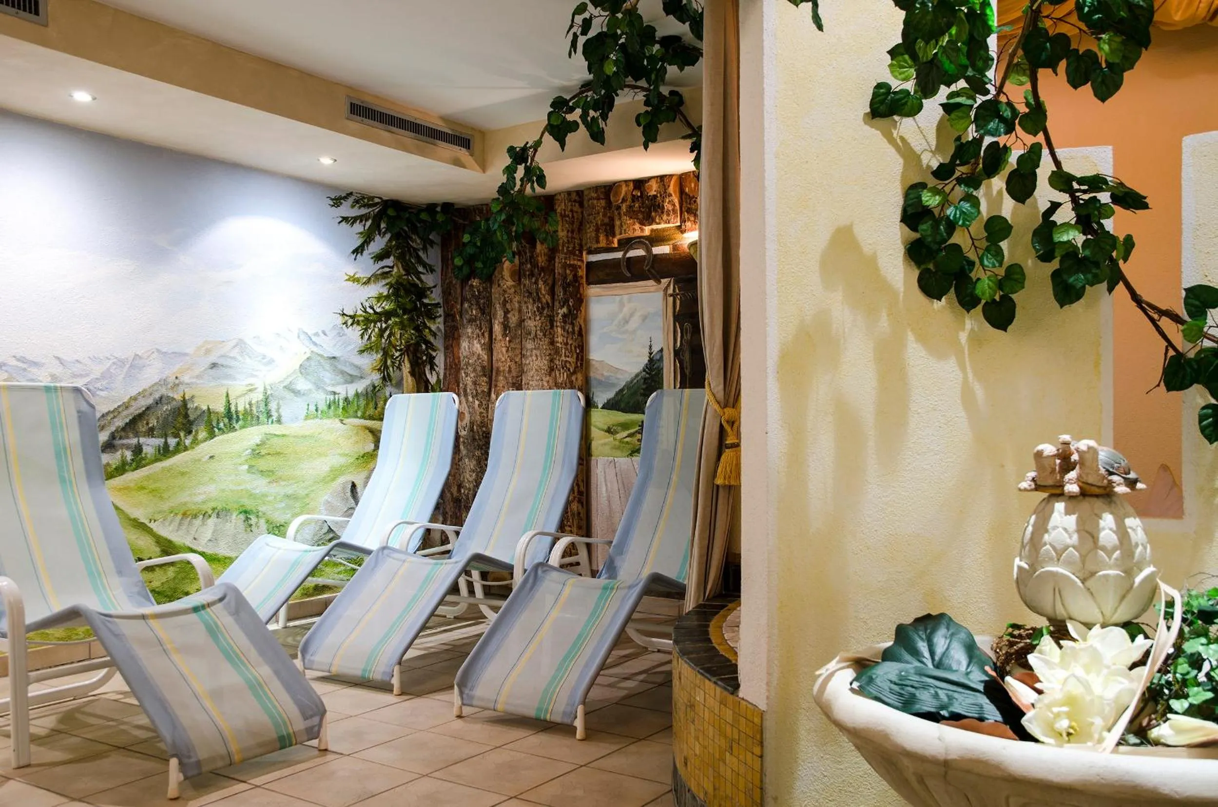 Spa and wellness centre/facilities in Hotel Idhof