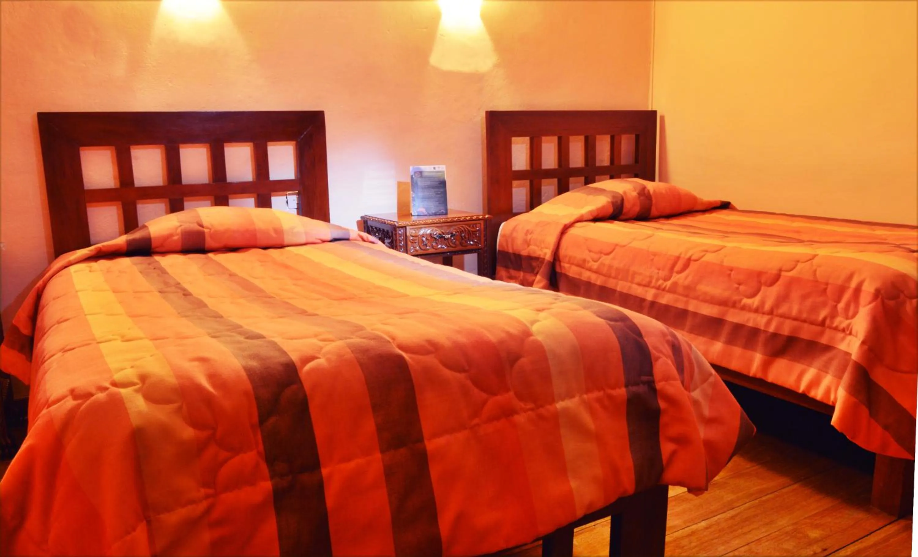 Bed in Hosteria de Anita