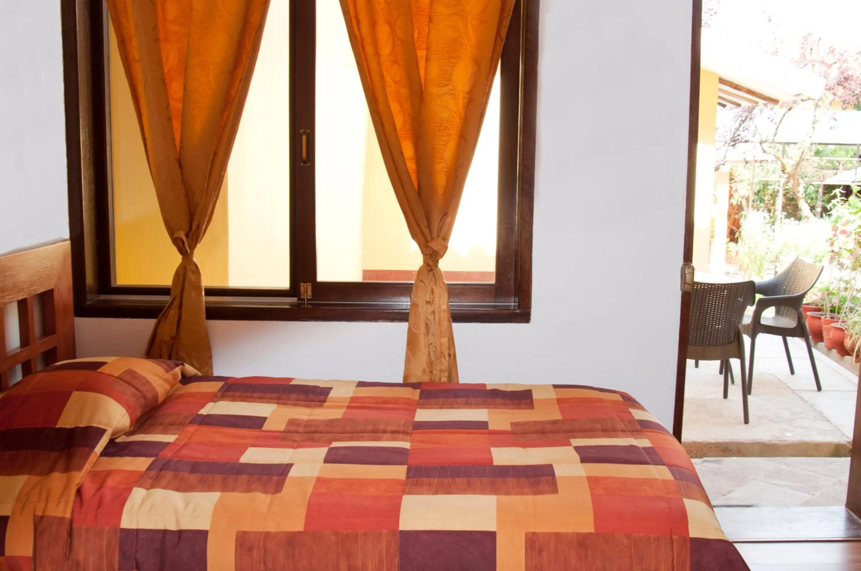 Bed in Hosteria de Anita