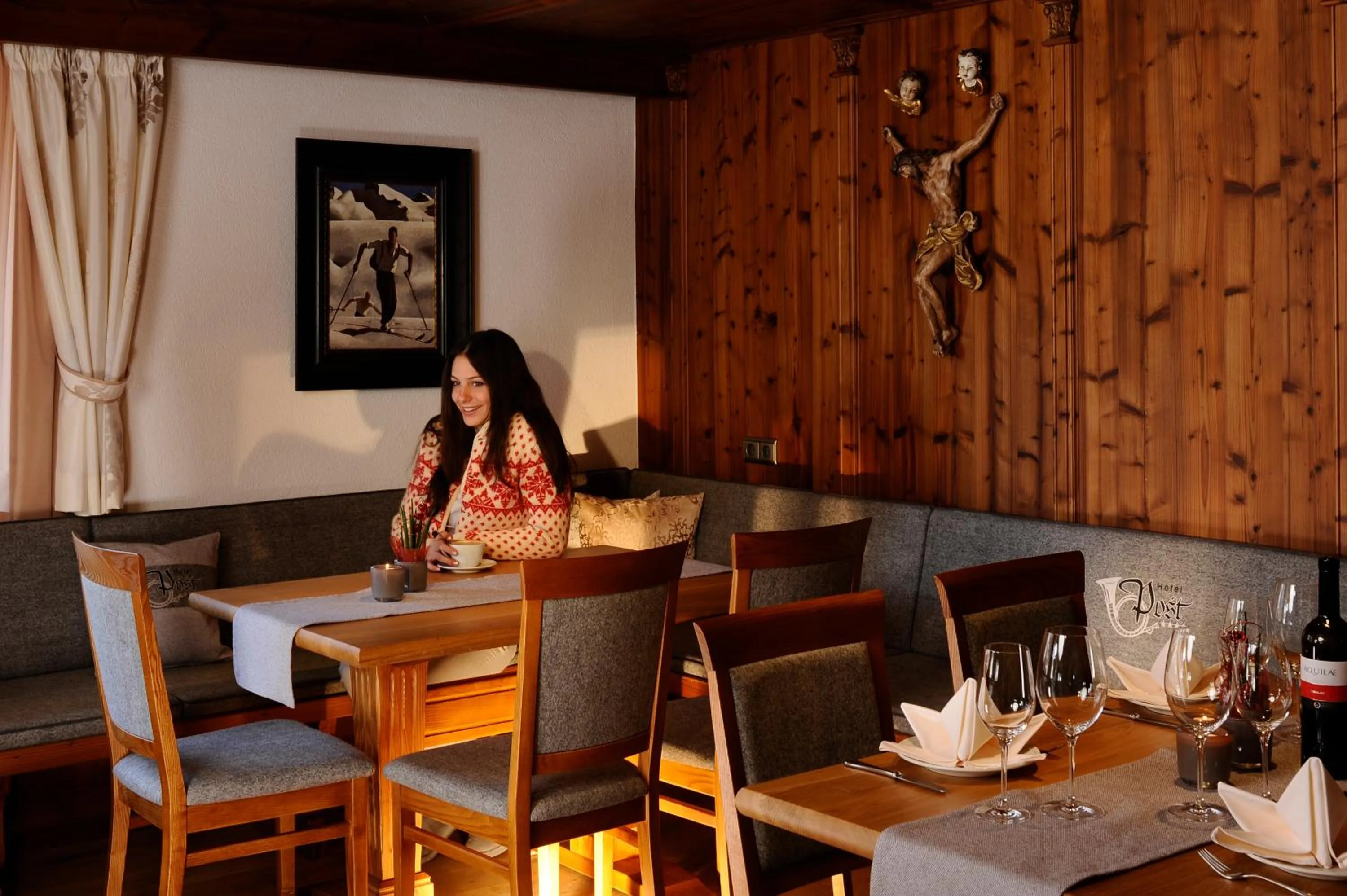 Restaurant/places to eat in Hotel Post Kappl