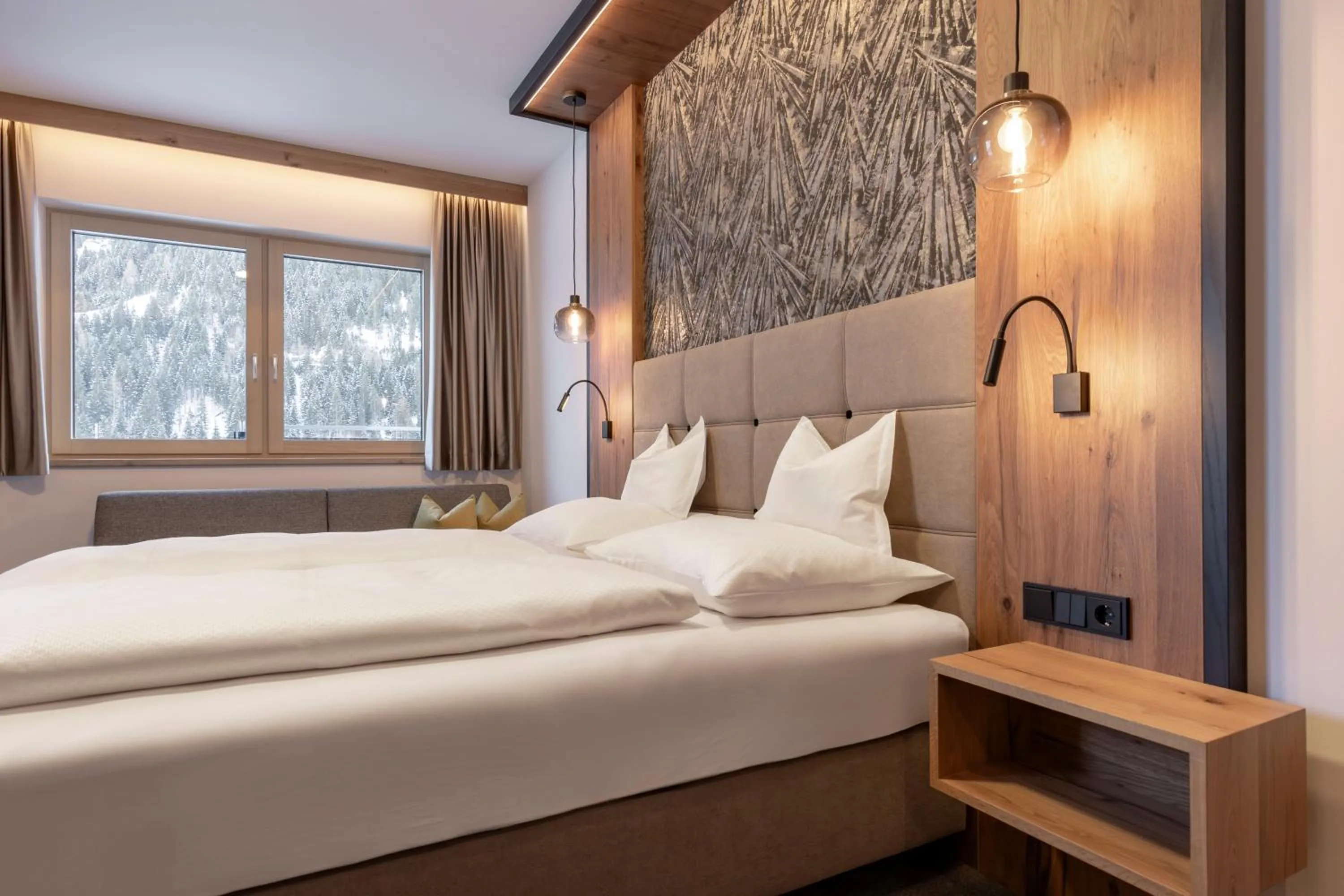 Bed in Hotel Post Kappl