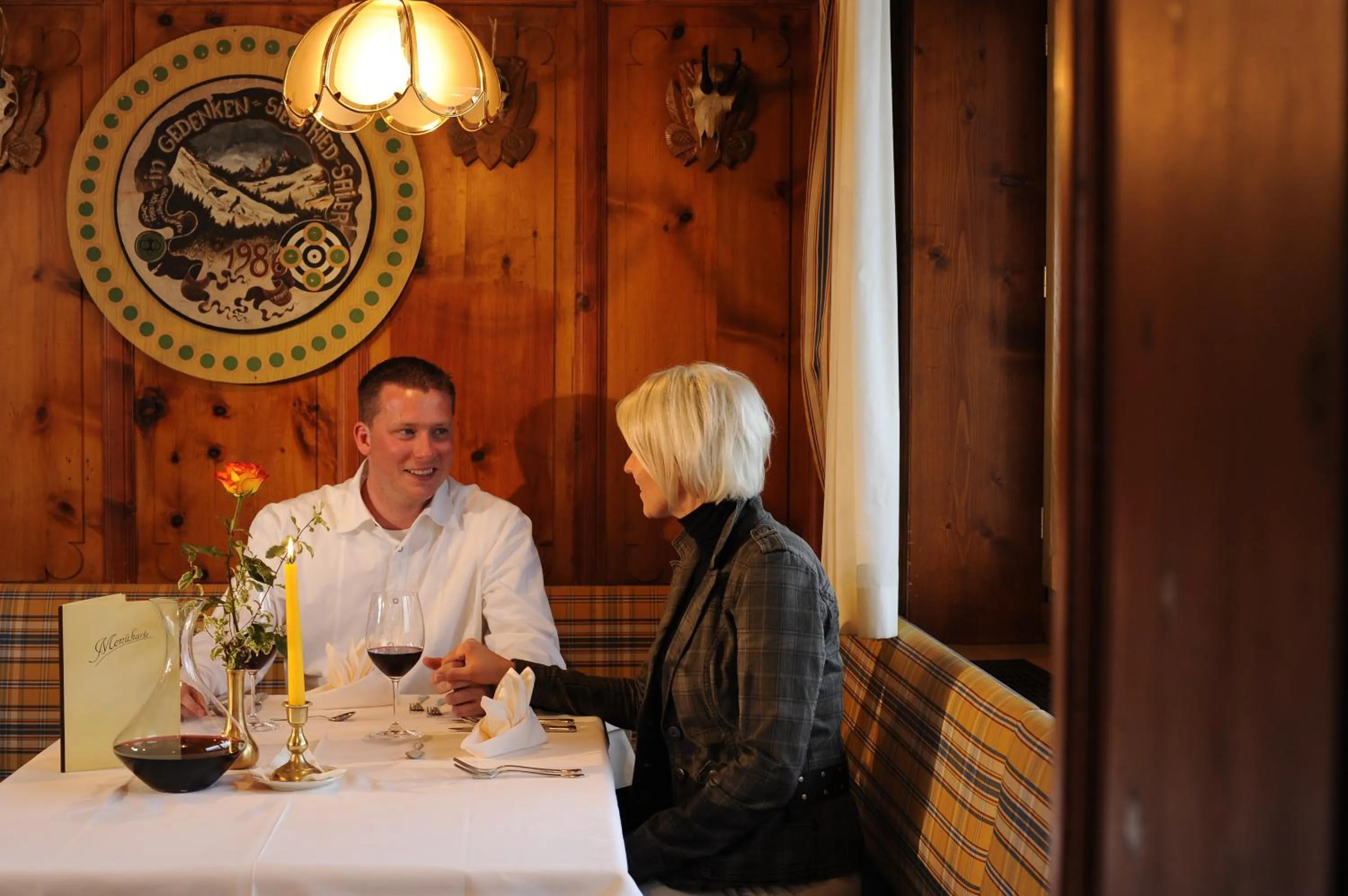 Restaurant/places to eat in Hotel Post Kappl