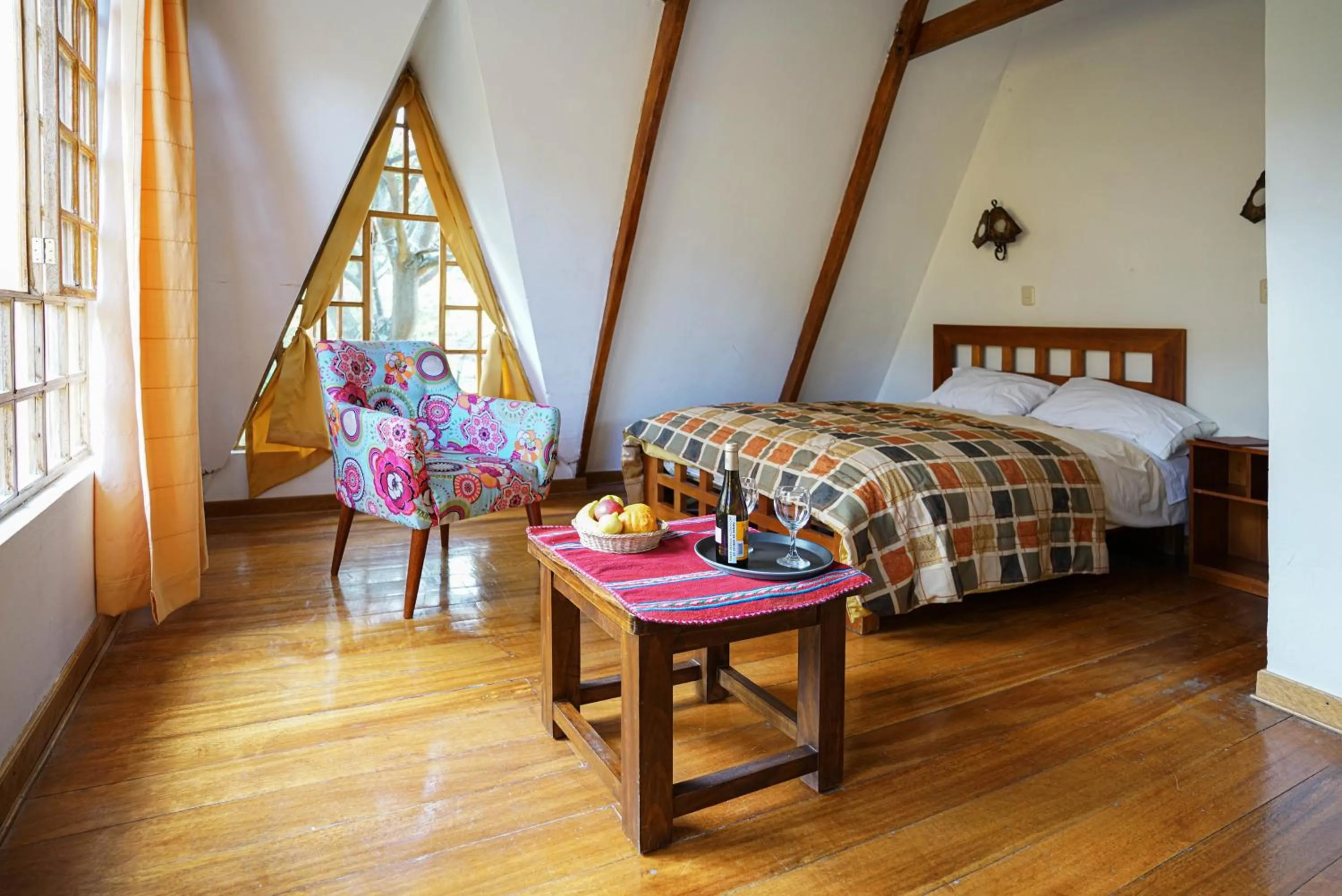 Bed in Amaru Valle Hotel