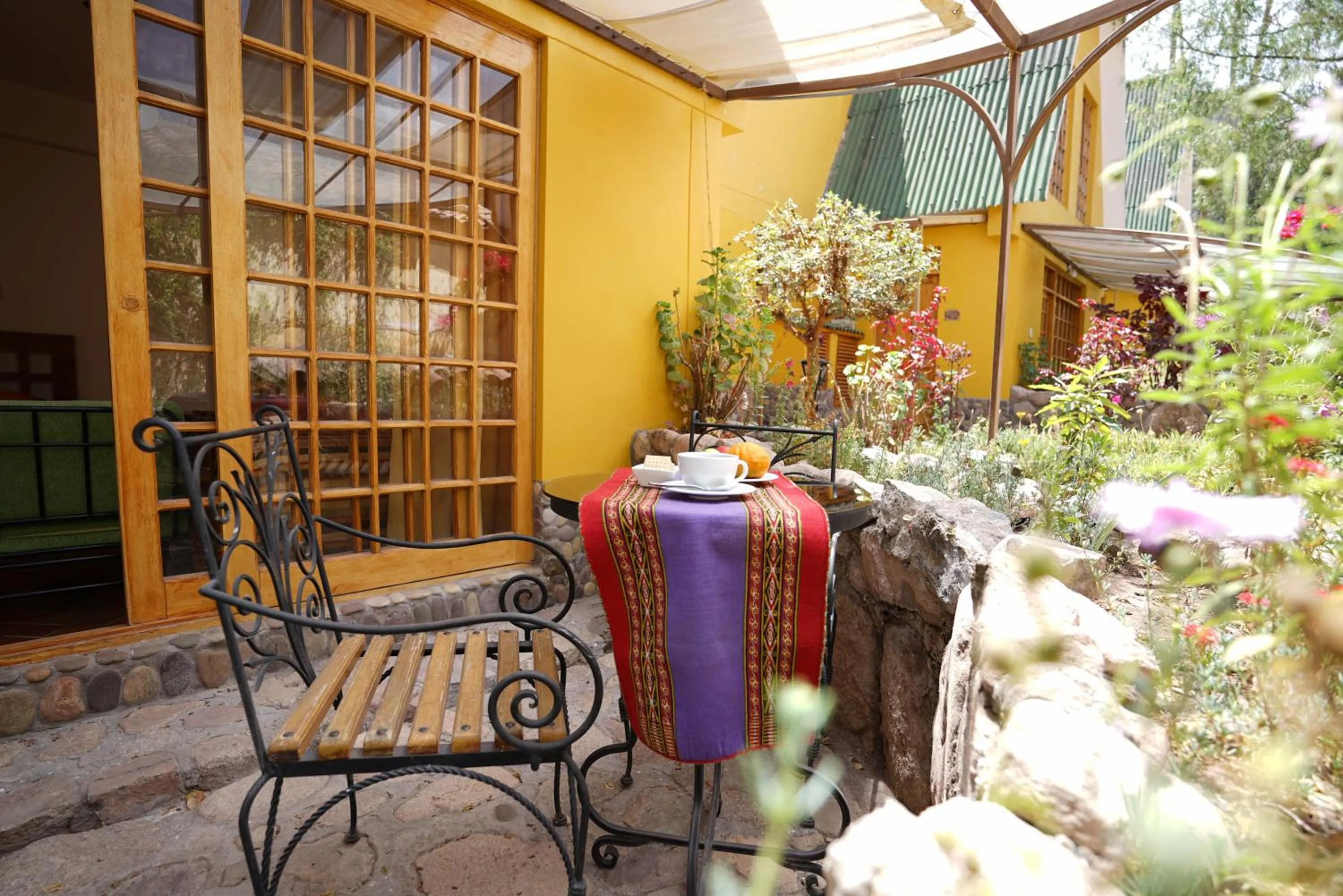 Garden view in Amaru Valle Hotel