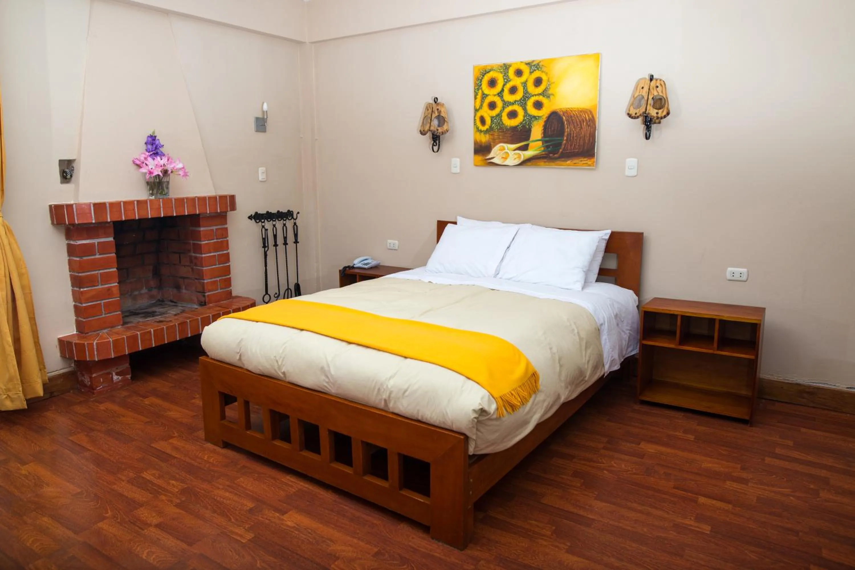 Bed in Amaru Valle Hotel