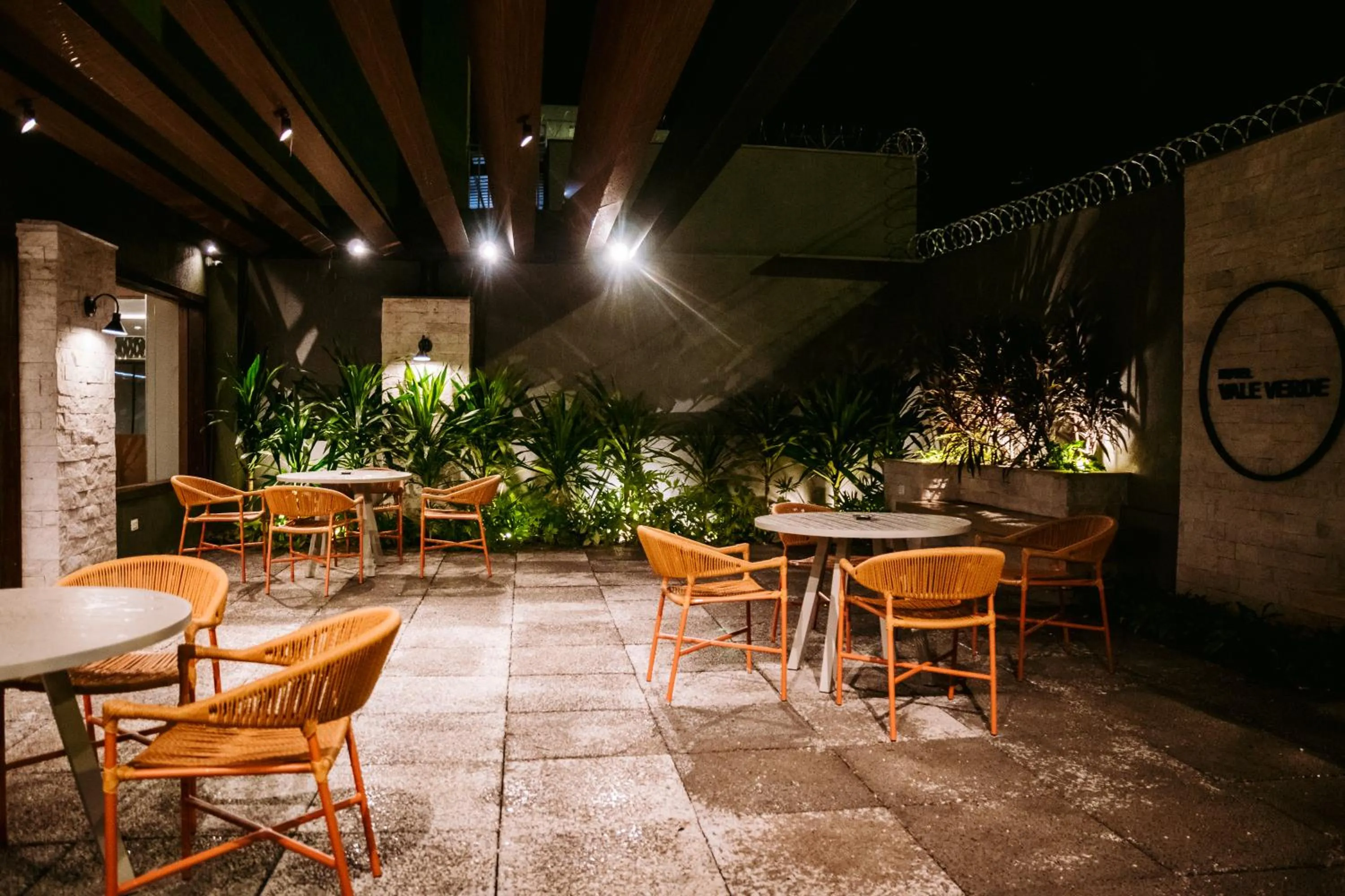 Patio in Hotel Vale Verde