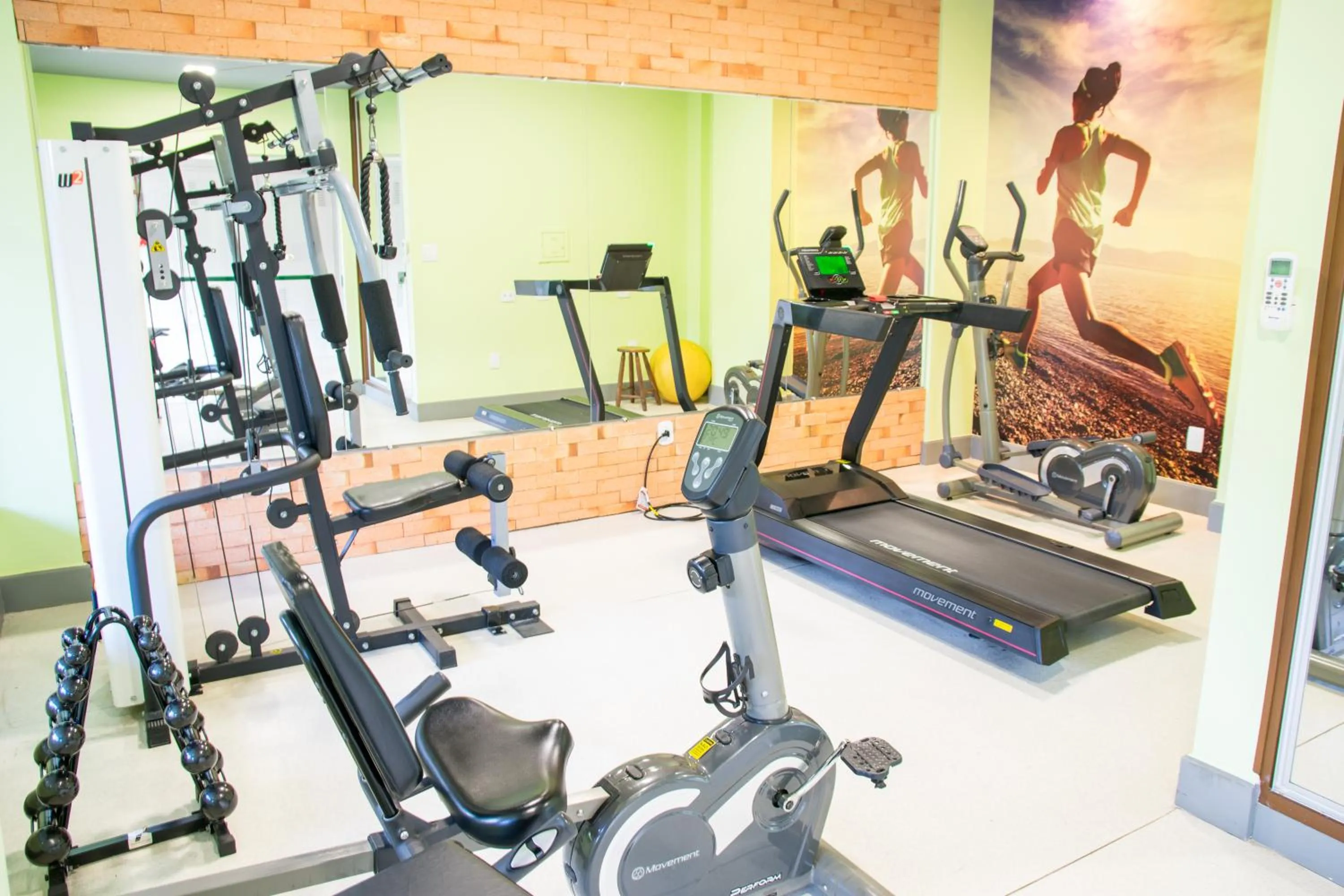 Fitness centre/facilities in Hotel Vale Verde
