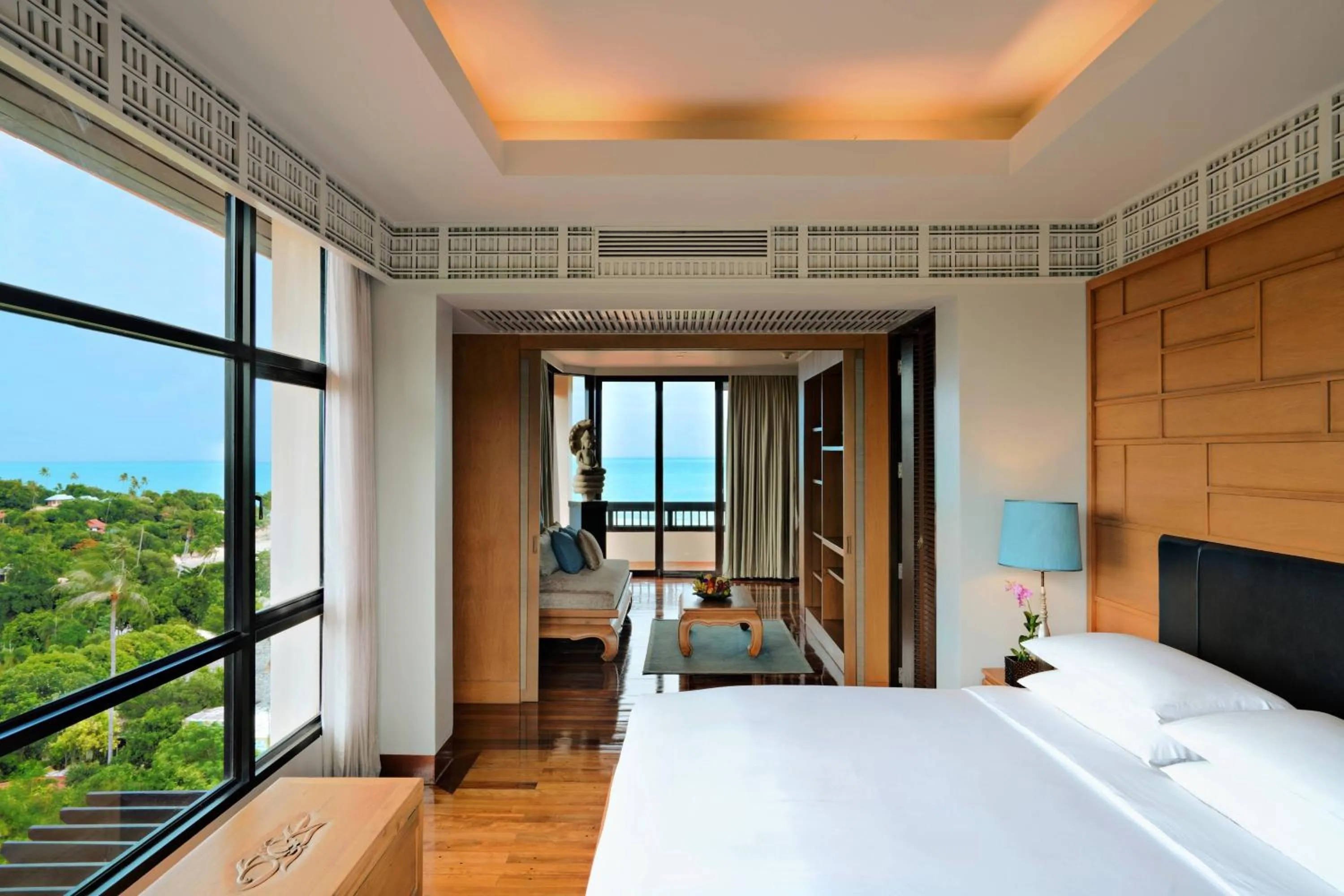 Bedroom, Bed in Renaissance Koh Samui Resort & Spa