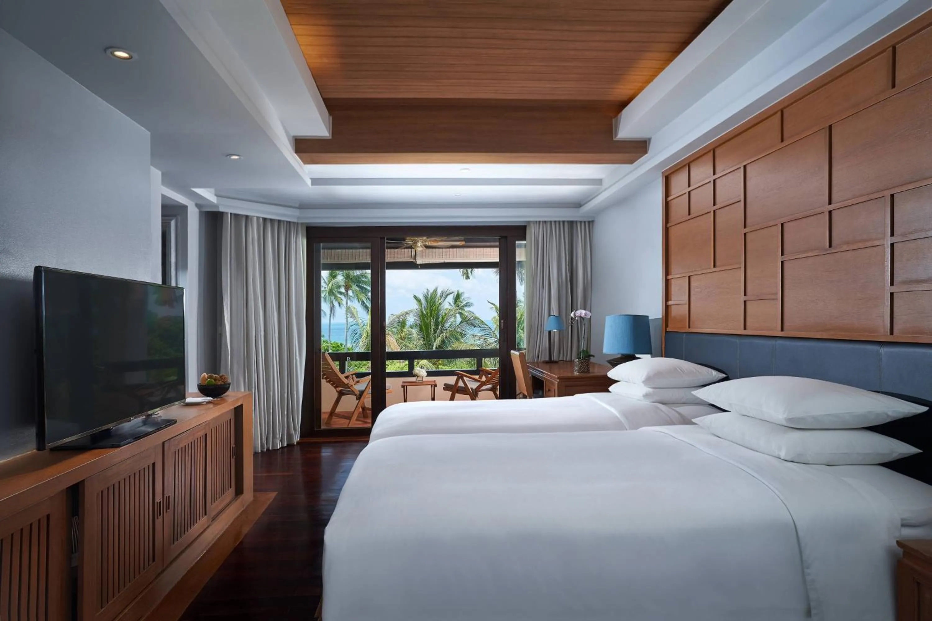 Deluxe Balcony, Guest room, 2 Twin/Single Bed(s) in Renaissance Koh Samui Resort & Spa