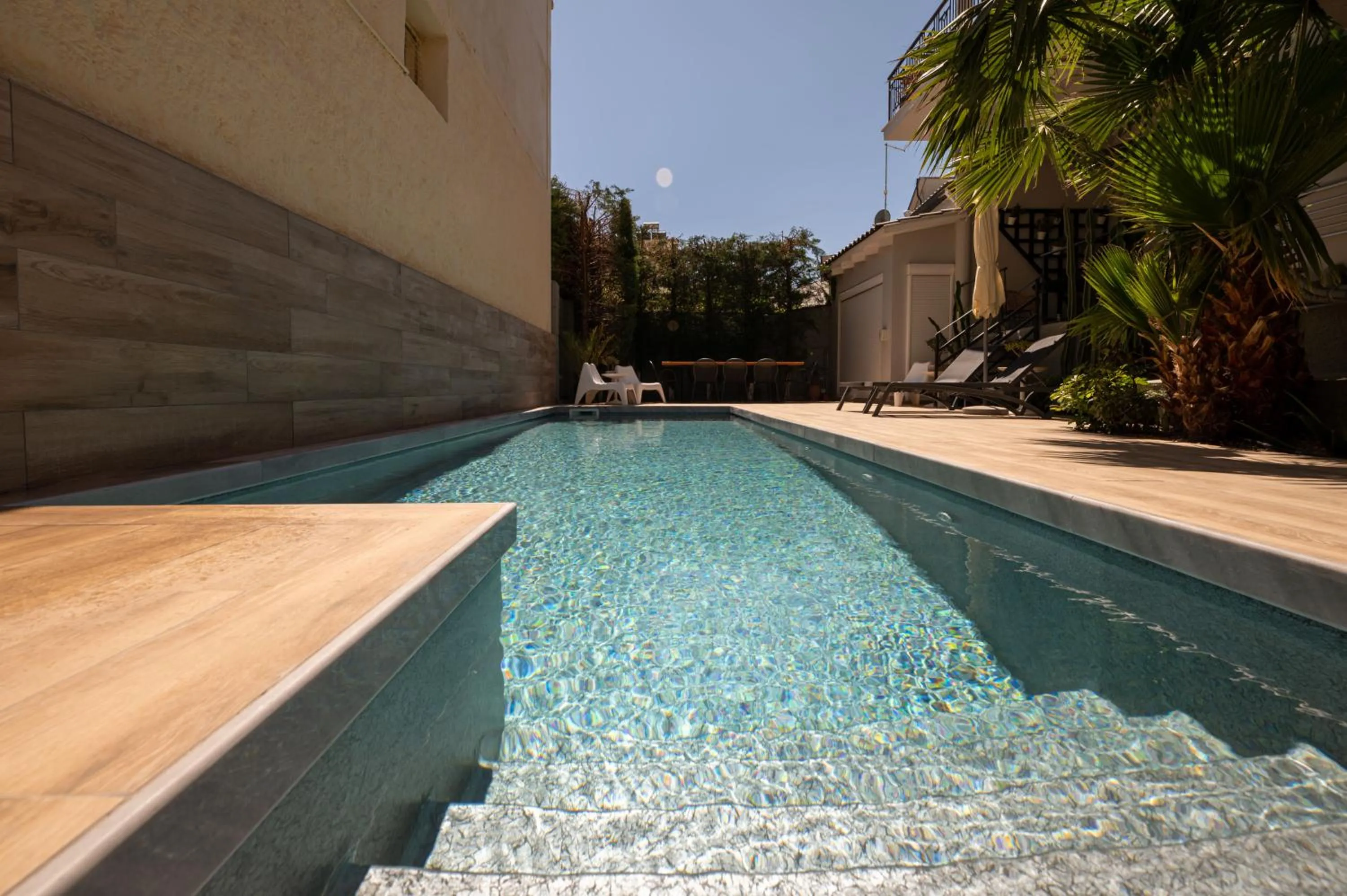 Pool view in The Mansion - Kalamata Mediterranean Villas