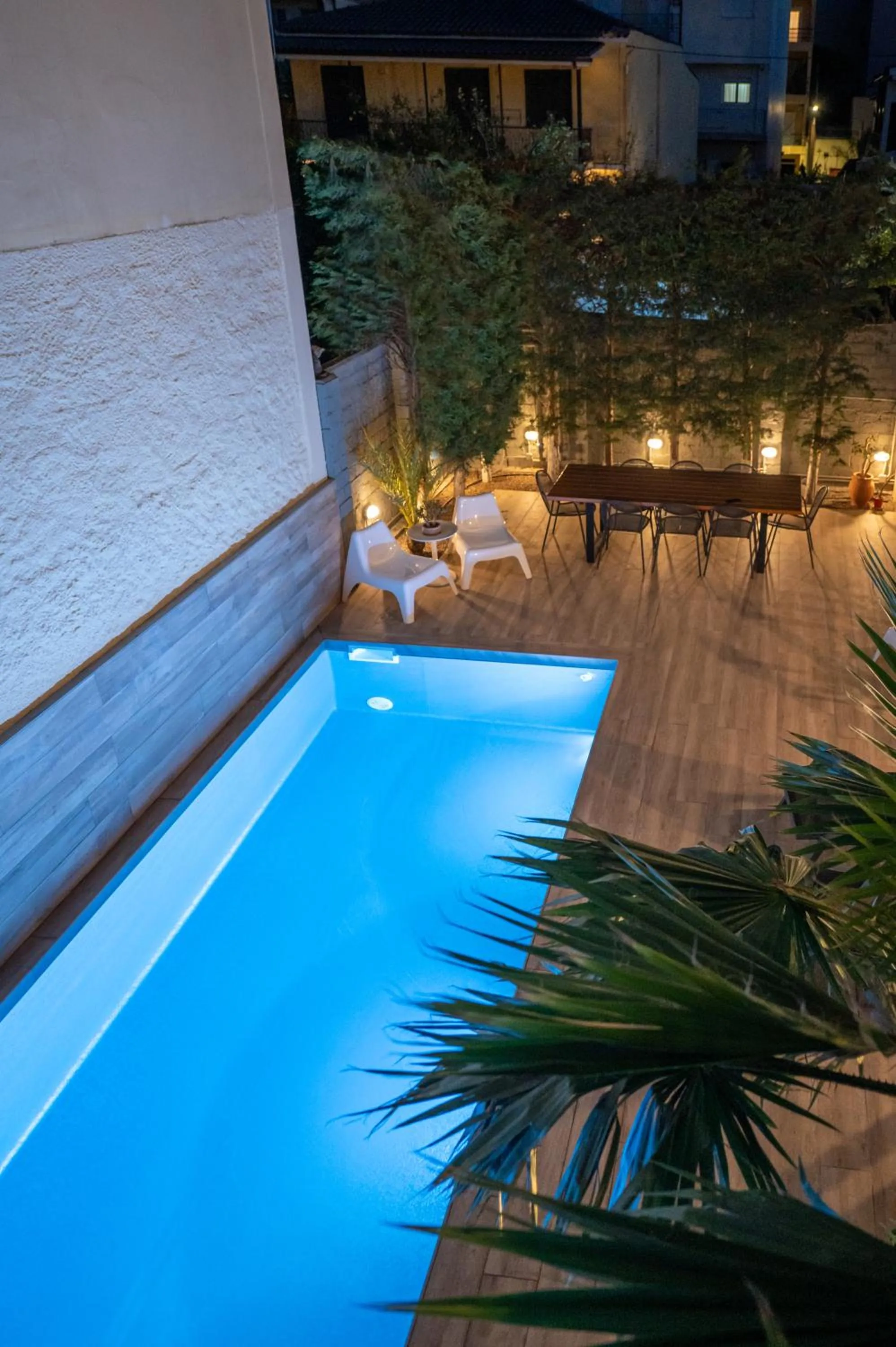 Pool view in The Mansion - Kalamata Mediterranean Villas