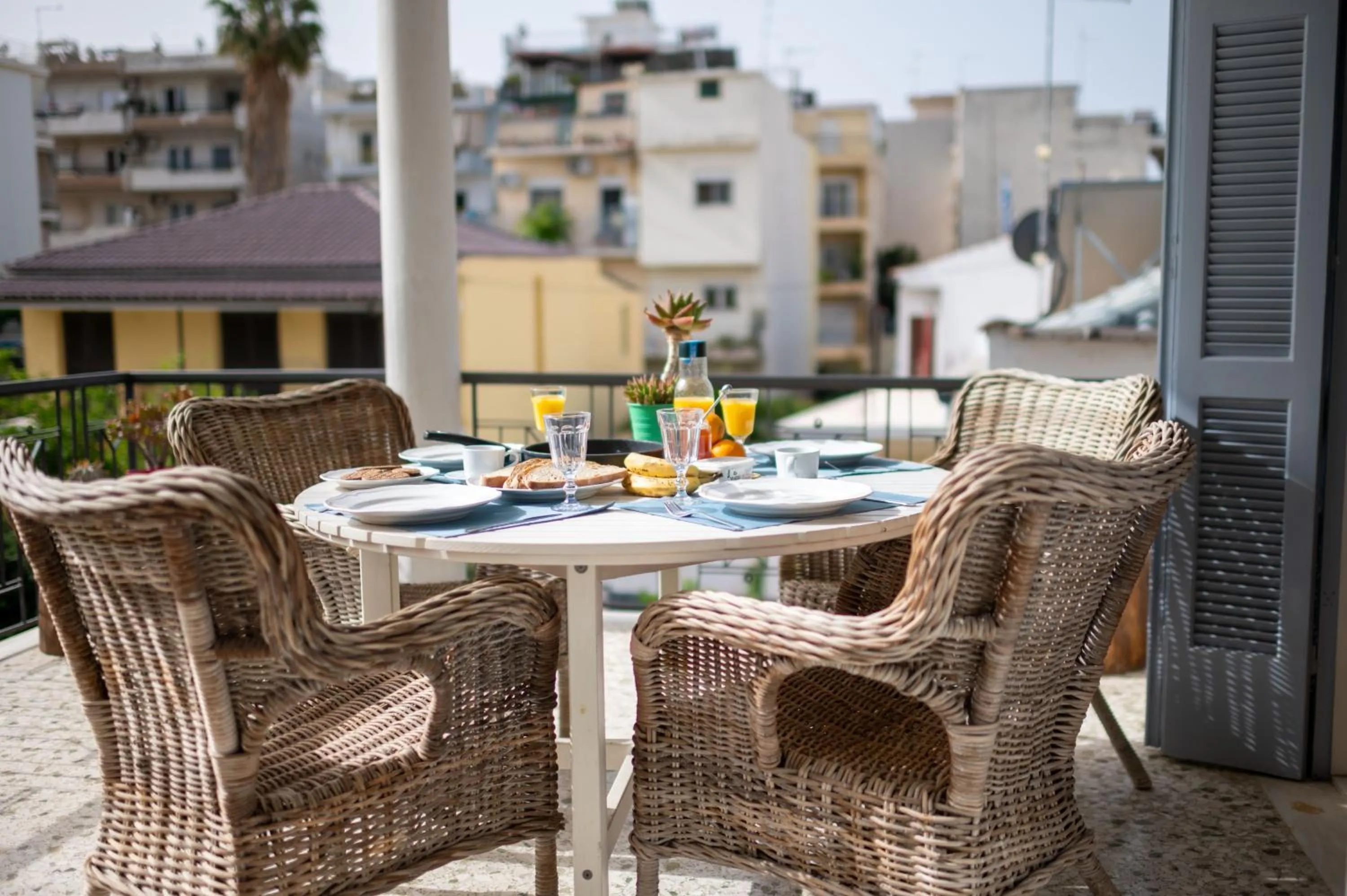 Patio in The Mansion - Kalamata Mediterranean Villas