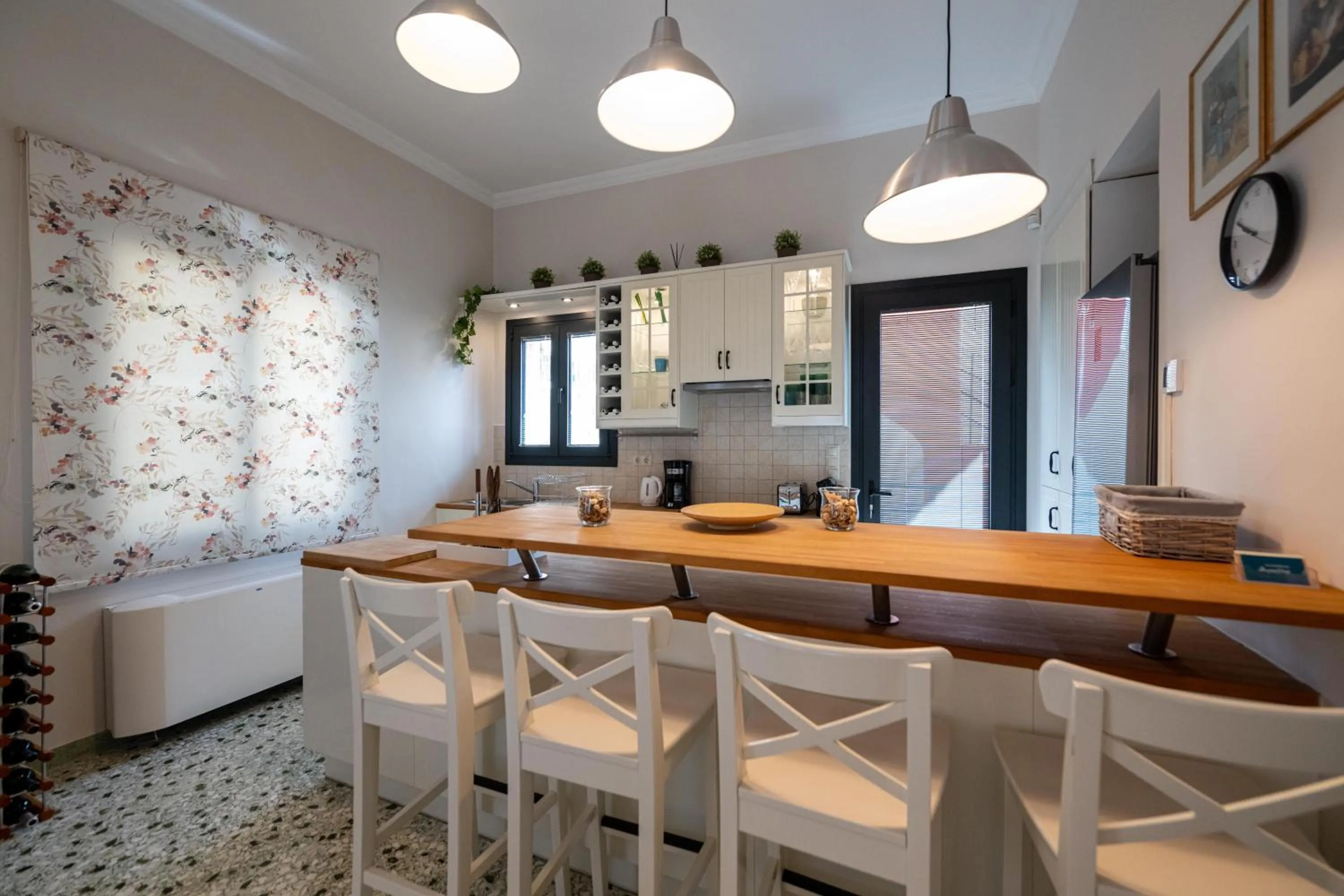 Kitchen or kitchenette in The Mansion - Kalamata Mediterranean Villas
