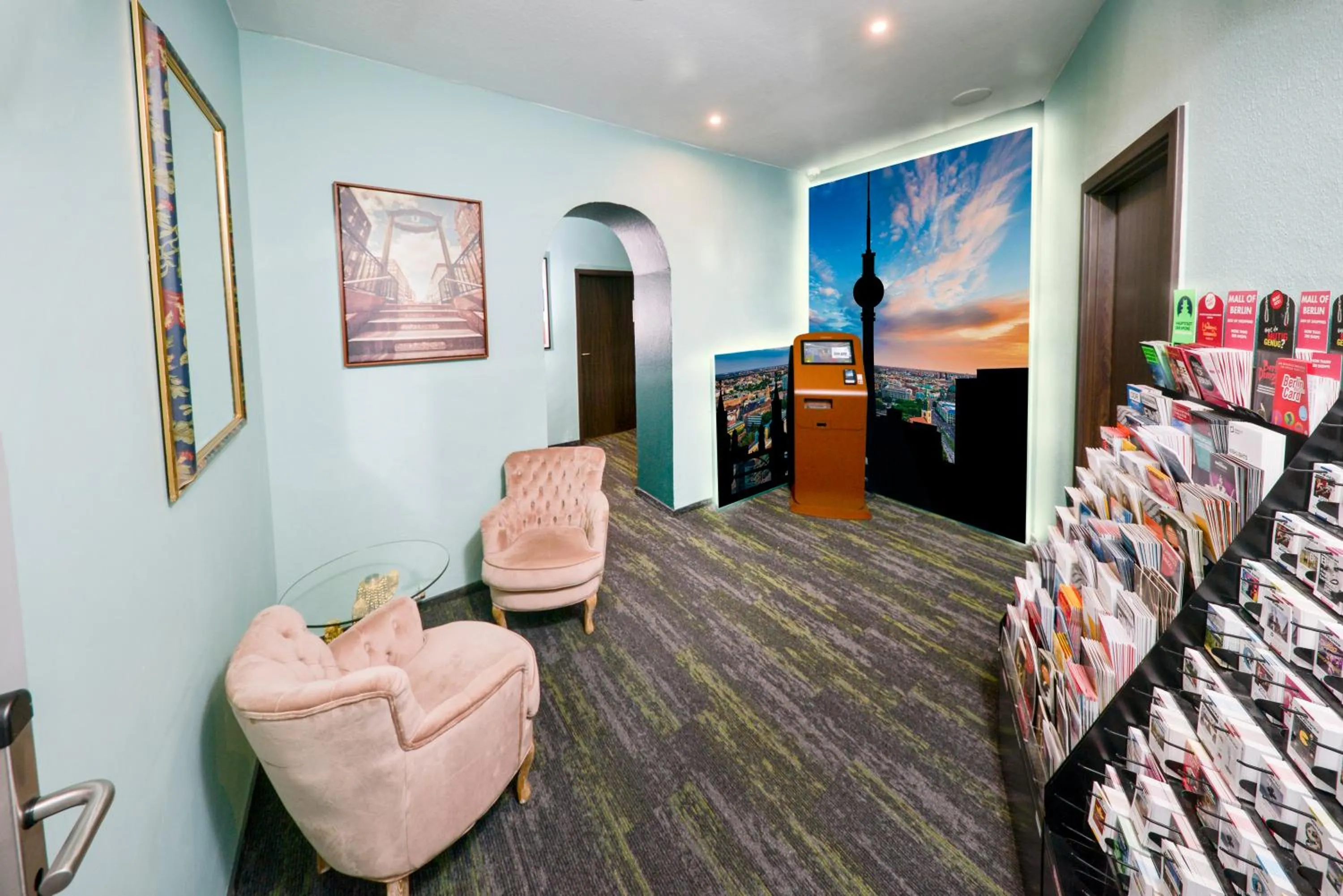 Seating area, Bed in AMC Hotel - Schöneberg
