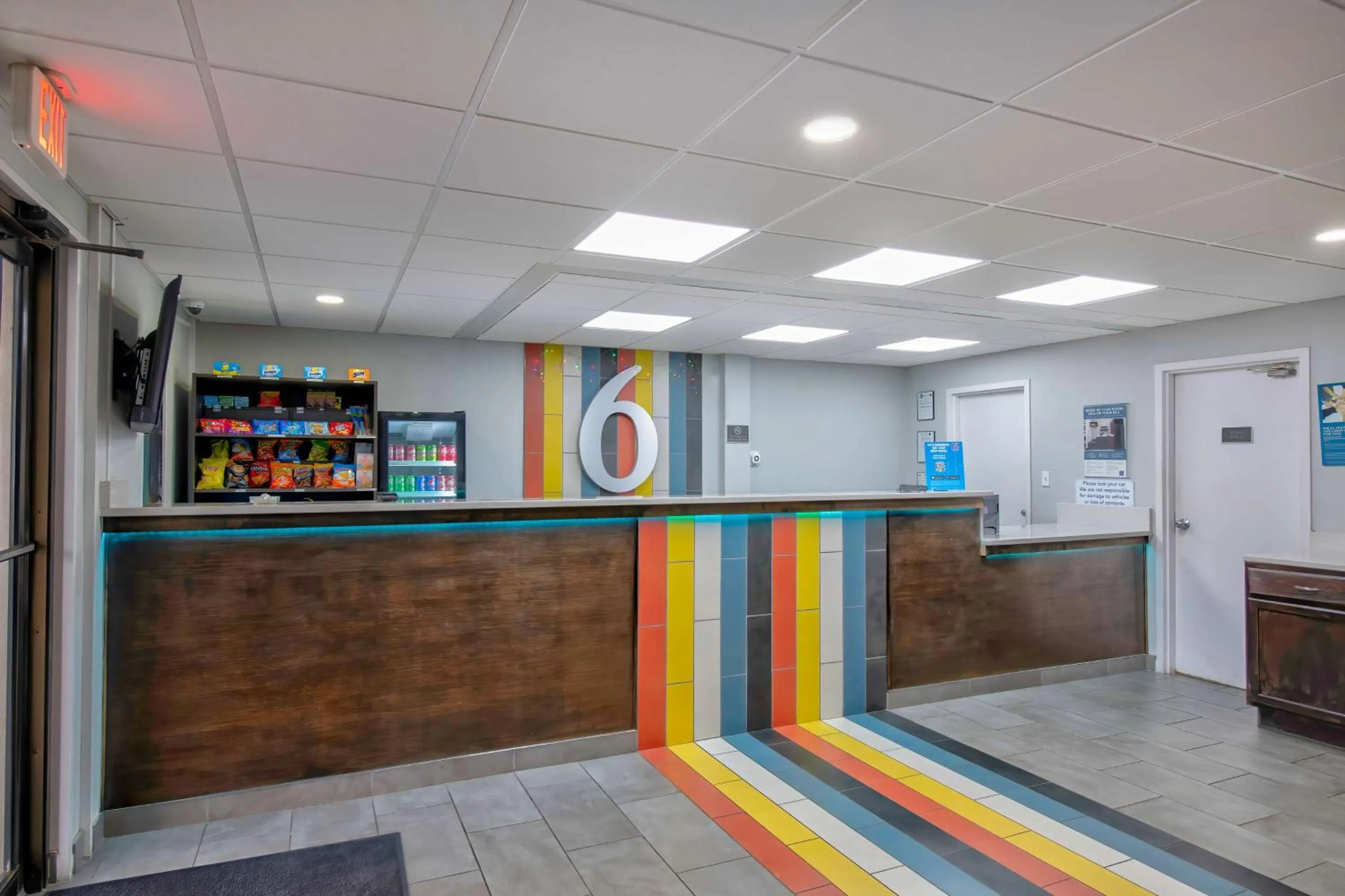 Lobby or reception in Studio 6 Jackson MS I 55