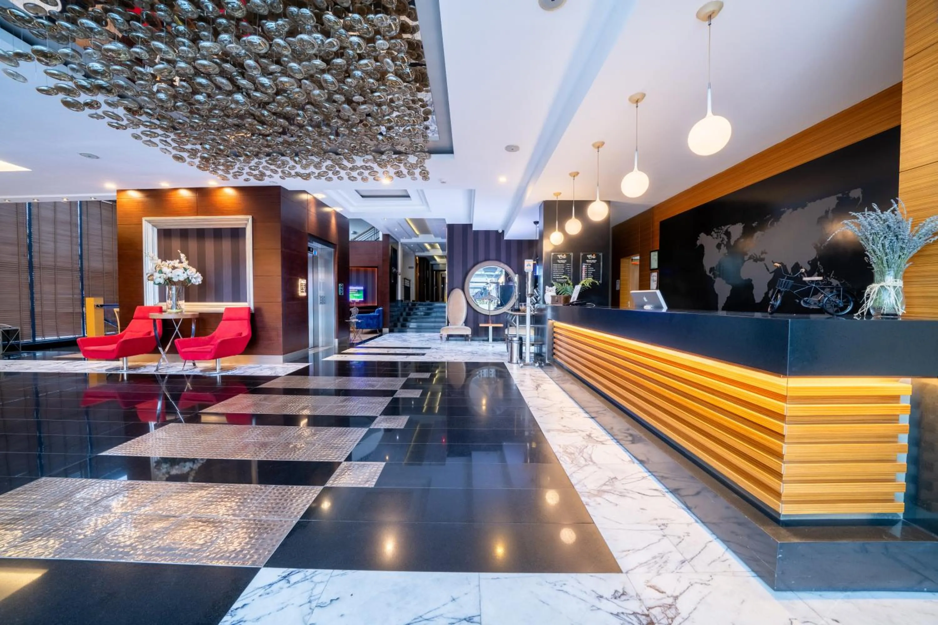 Lobby or reception in Cettia Beach Resort