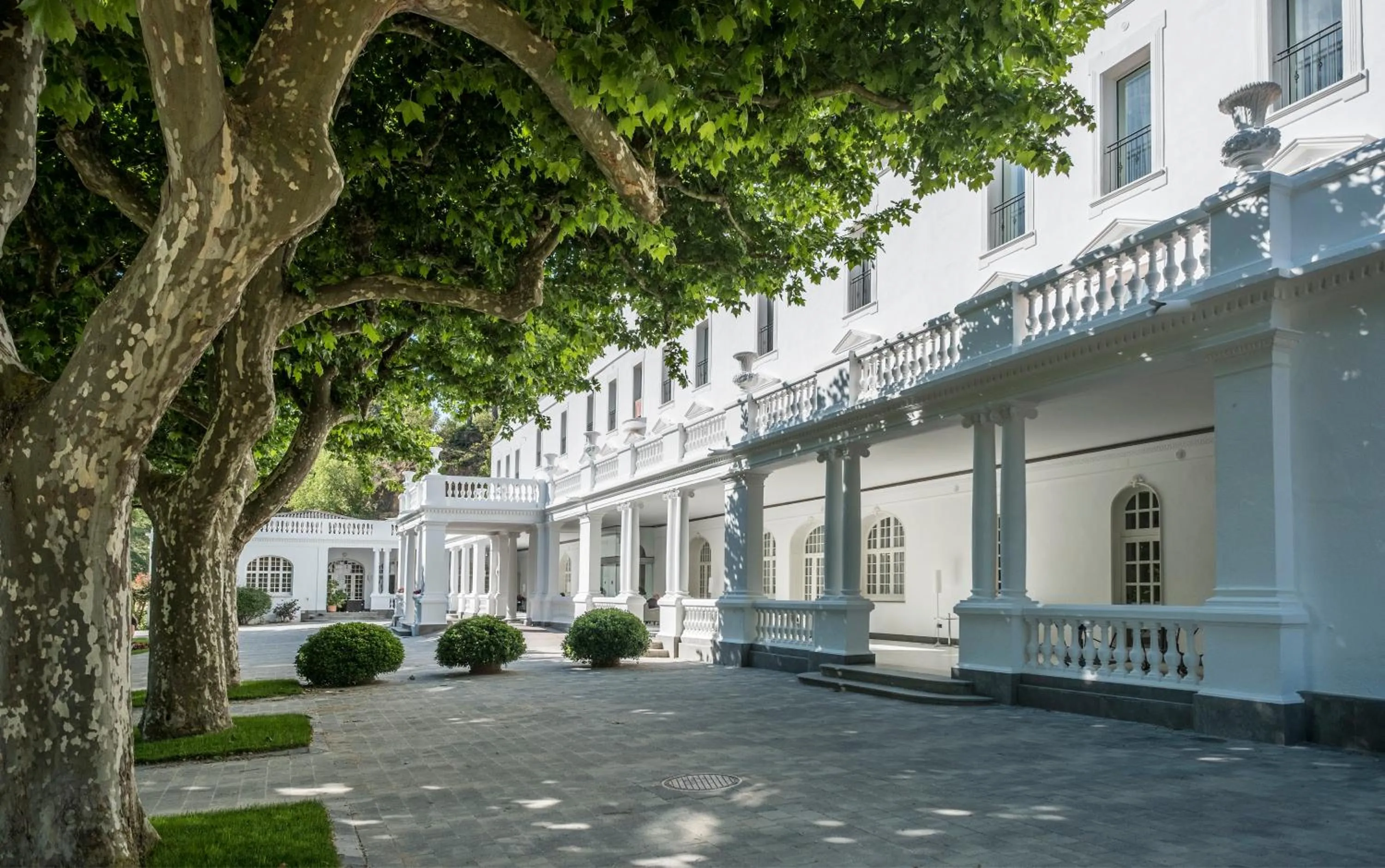 Facade/entrance in Hotel Balneari Termes Orion