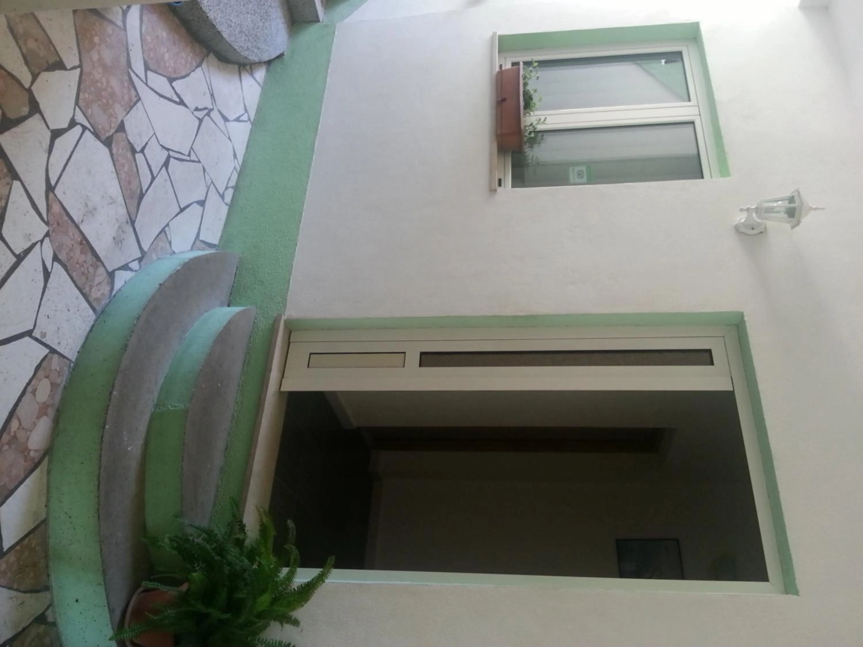 Facade/entrance in Vila Angela