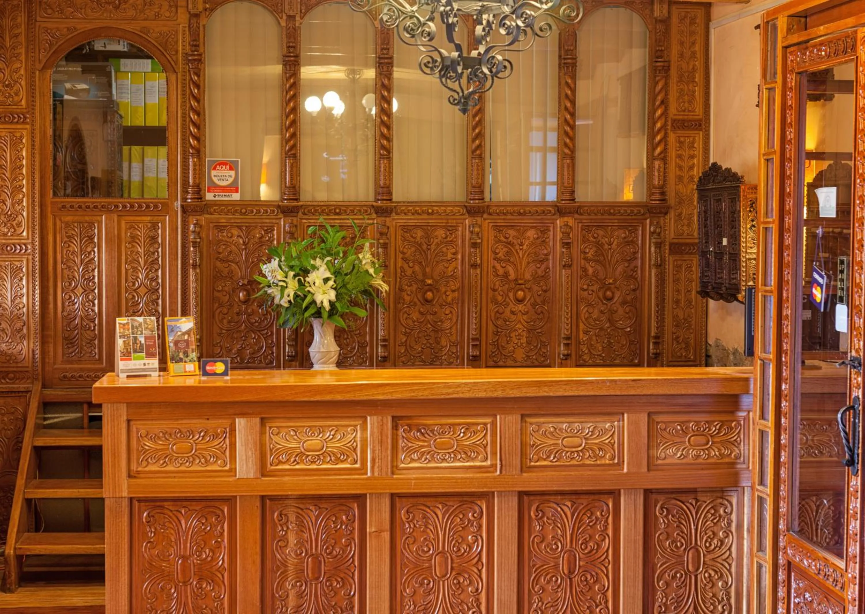 Lobby or reception in Amaru Colonial