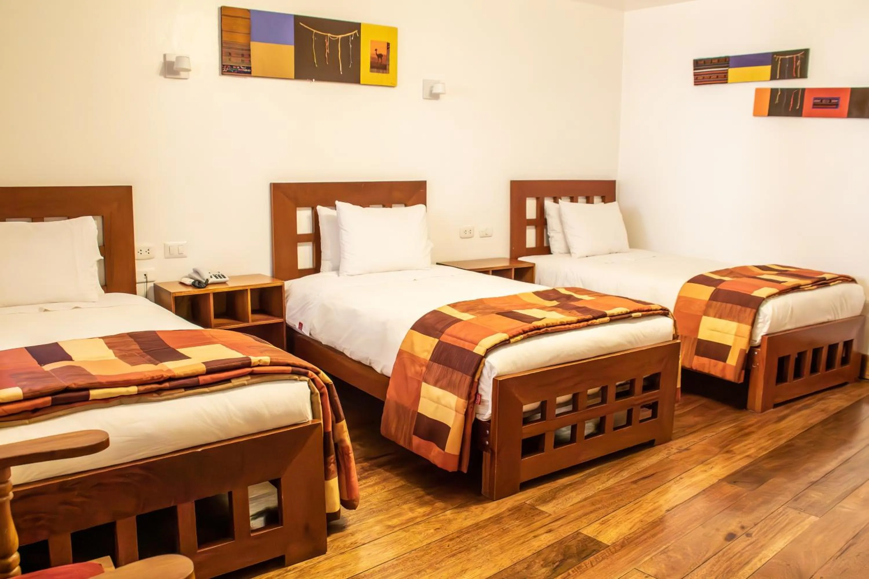 Bed in Amaru Colonial