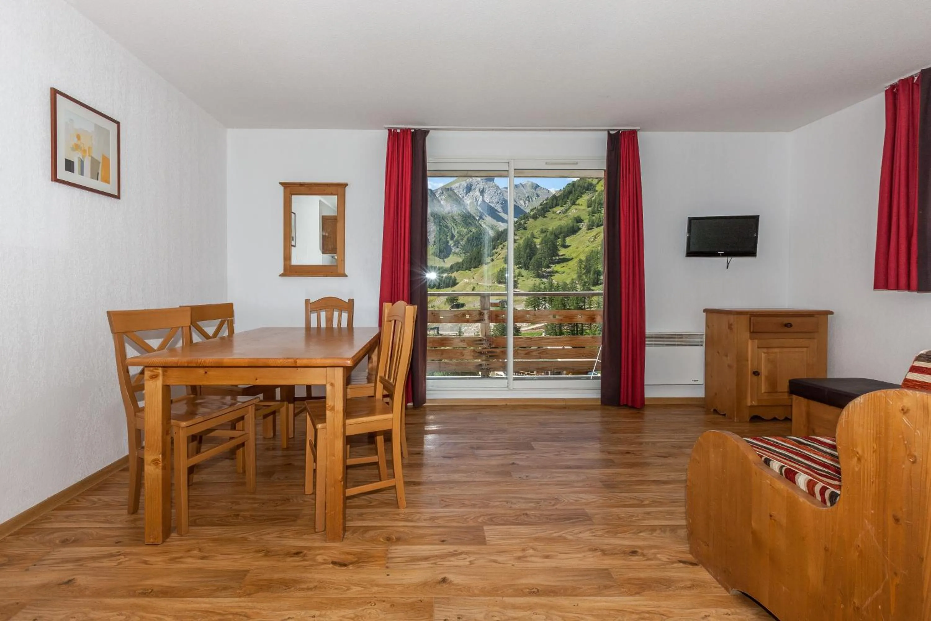 Seating area in Les Cimes Du Val D'Allos