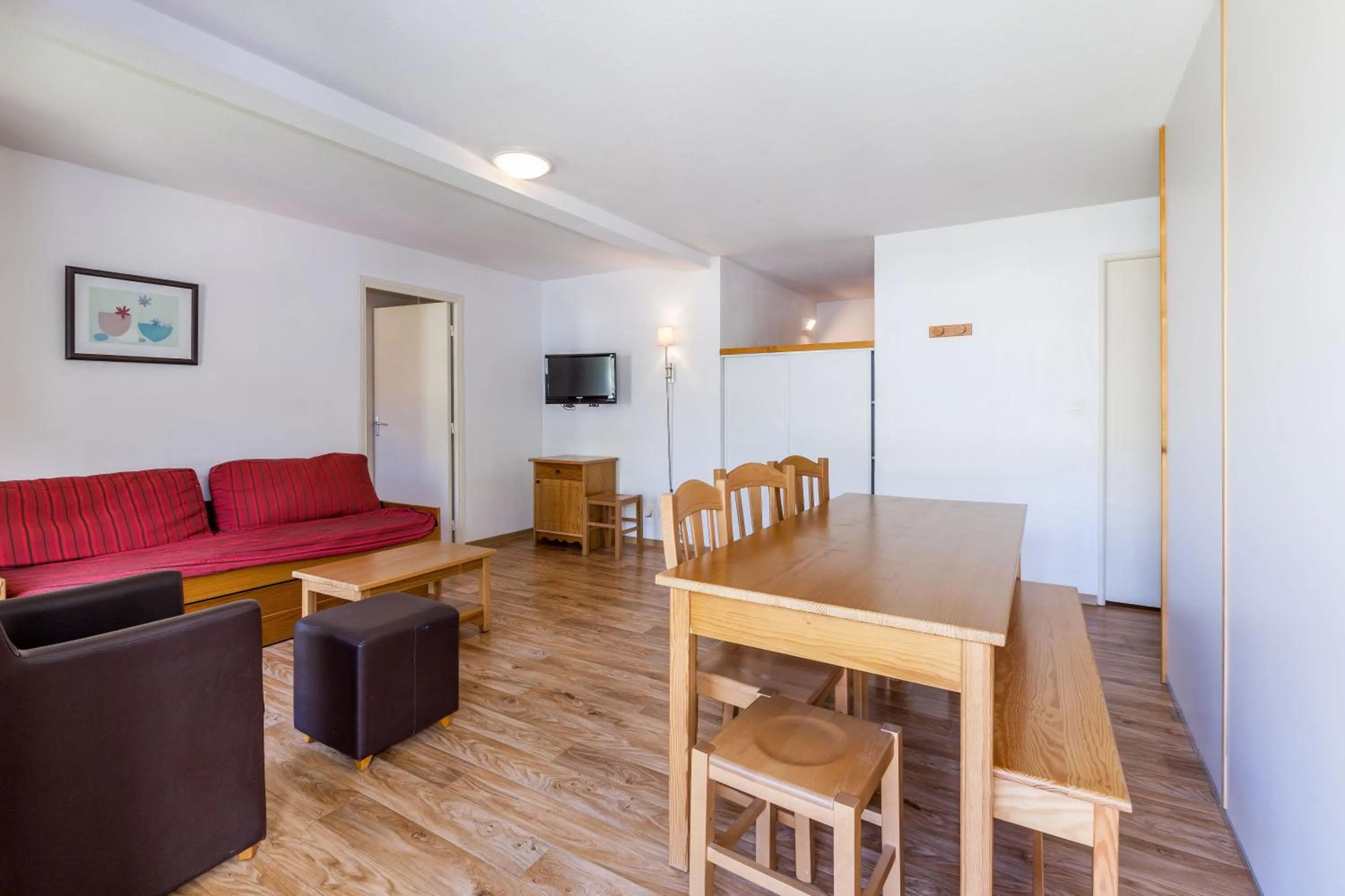 Seating area in Les Cimes Du Val D'Allos