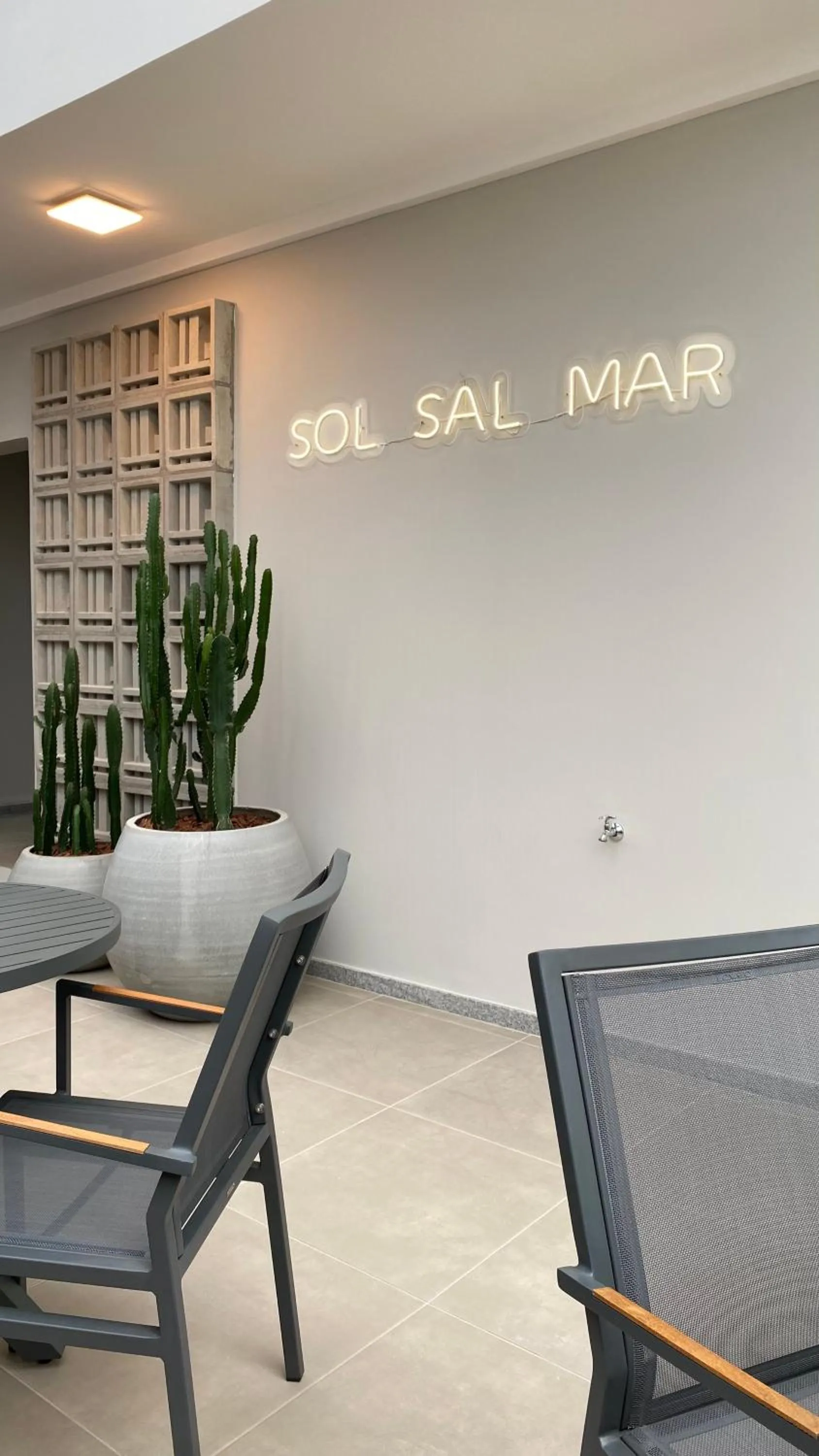 Pool view in Hotel Gumz