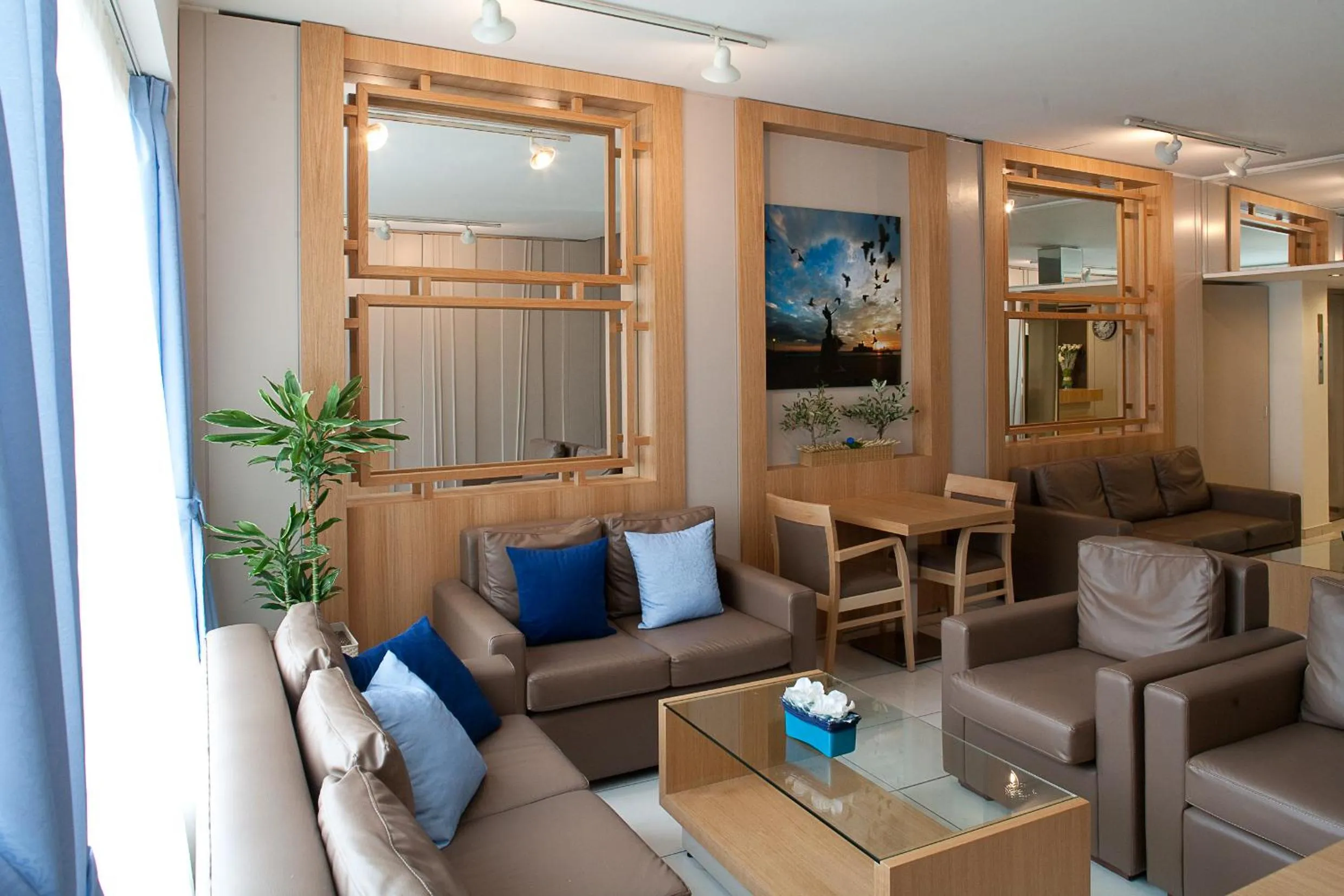 Lobby or reception in Hotel Hermes