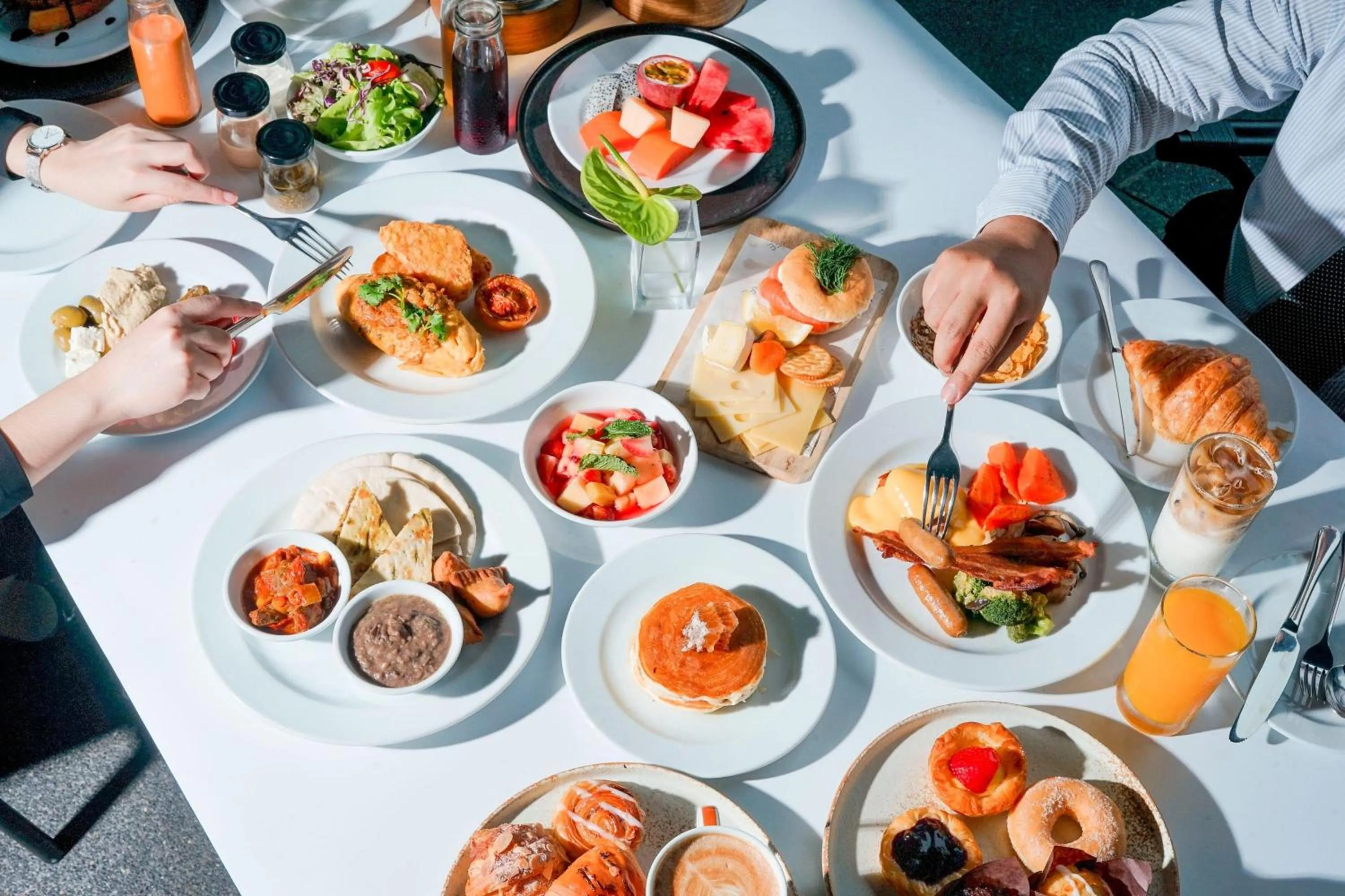 Breakfast in JW Marriott Hotel Bangkok