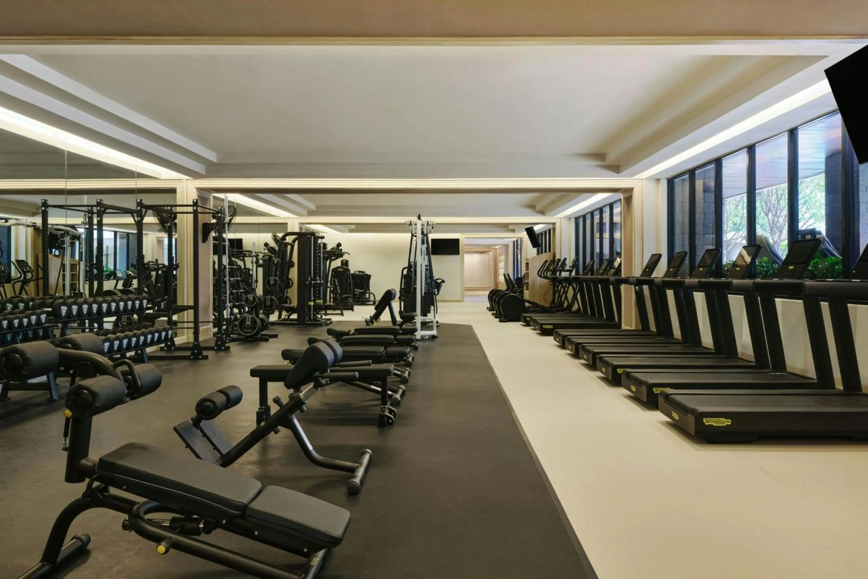 Fitness centre/facilities in JW Marriott Hotel Bangkok