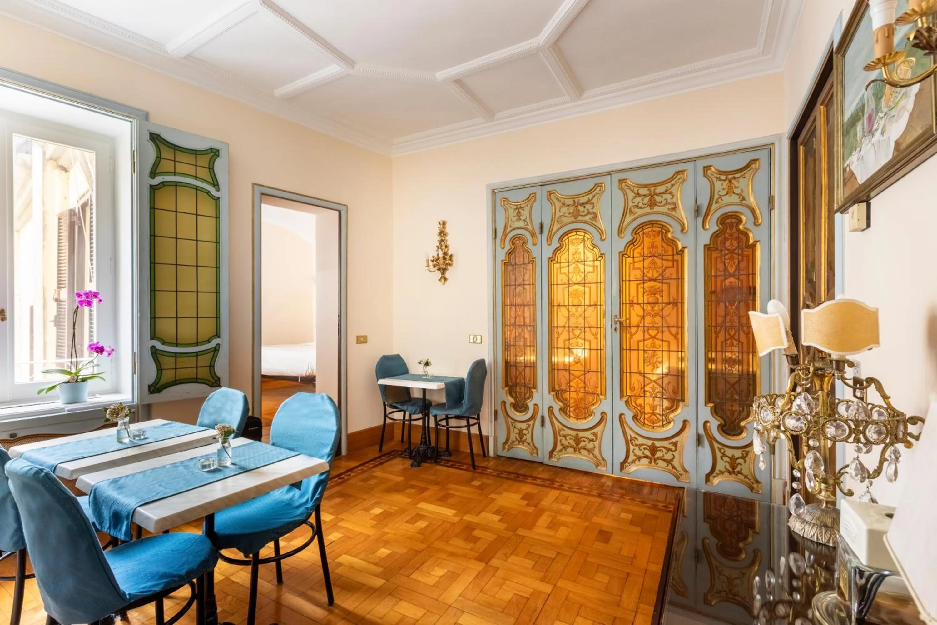 Seating area in Martina House