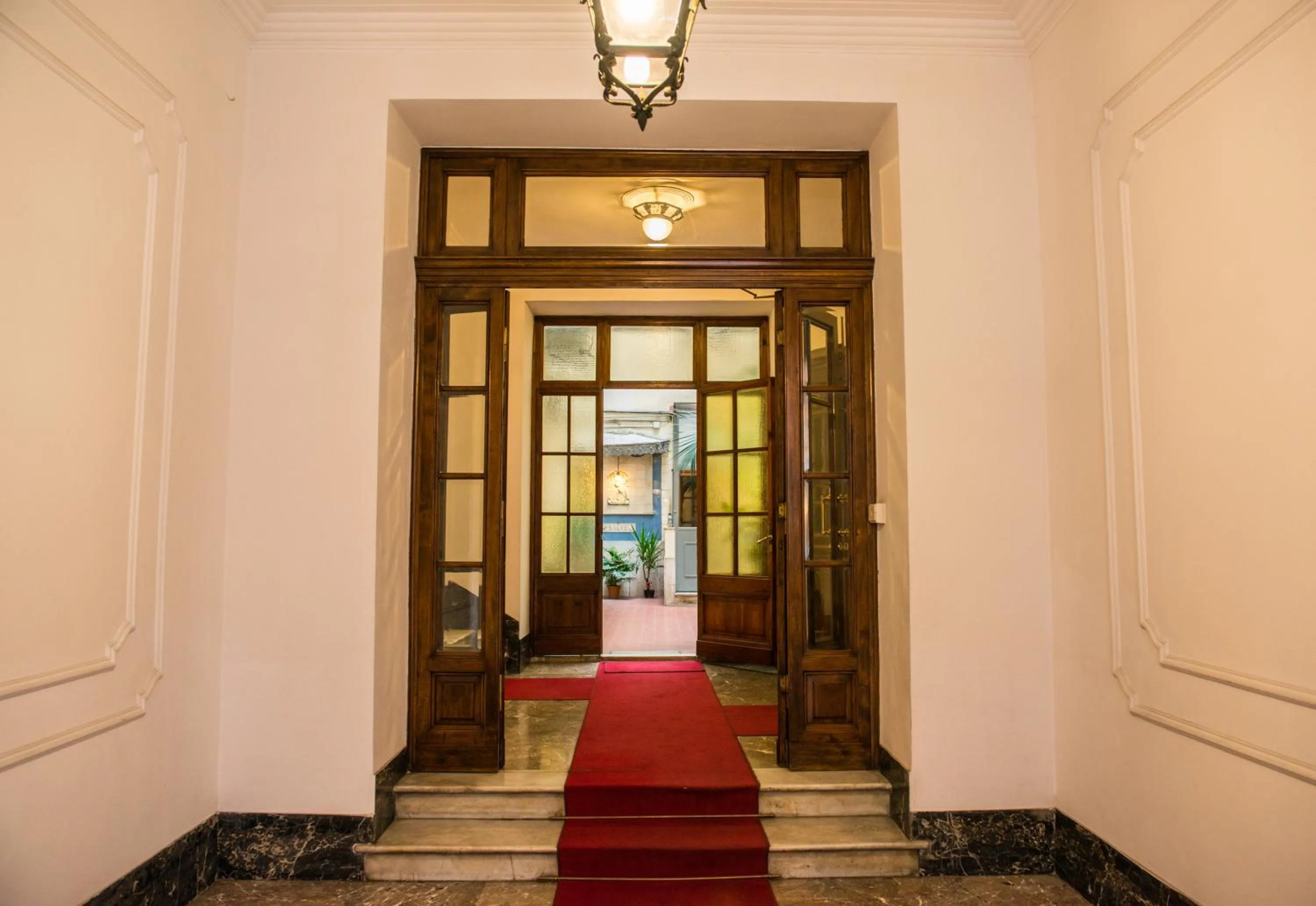 Facade/entrance in Martina House