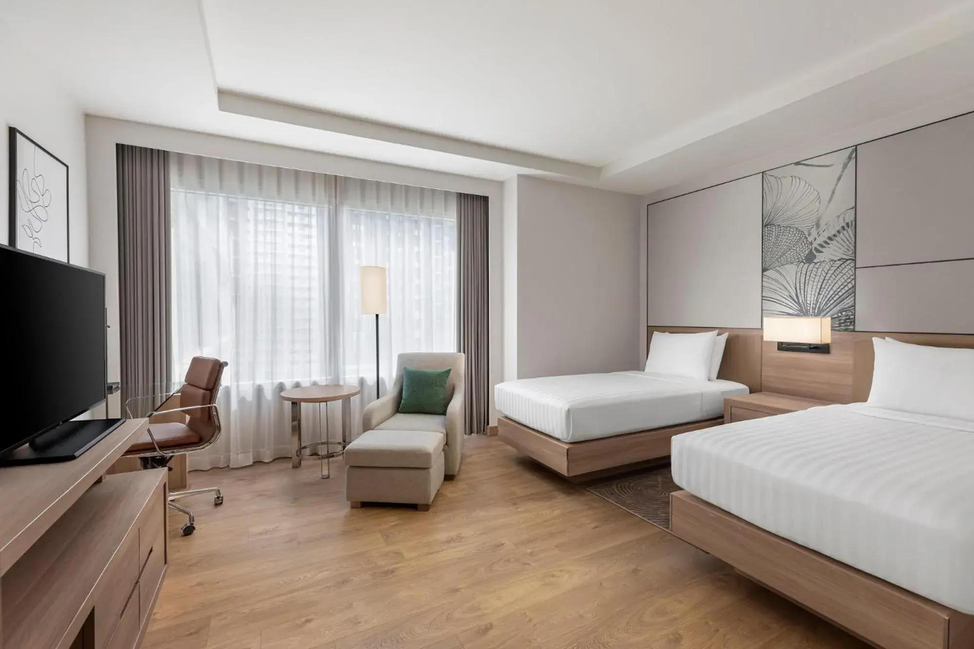 Twin Room in Courtyard by Marriott Bangkok Twin Room in Courtyard by Marriott Bangkok