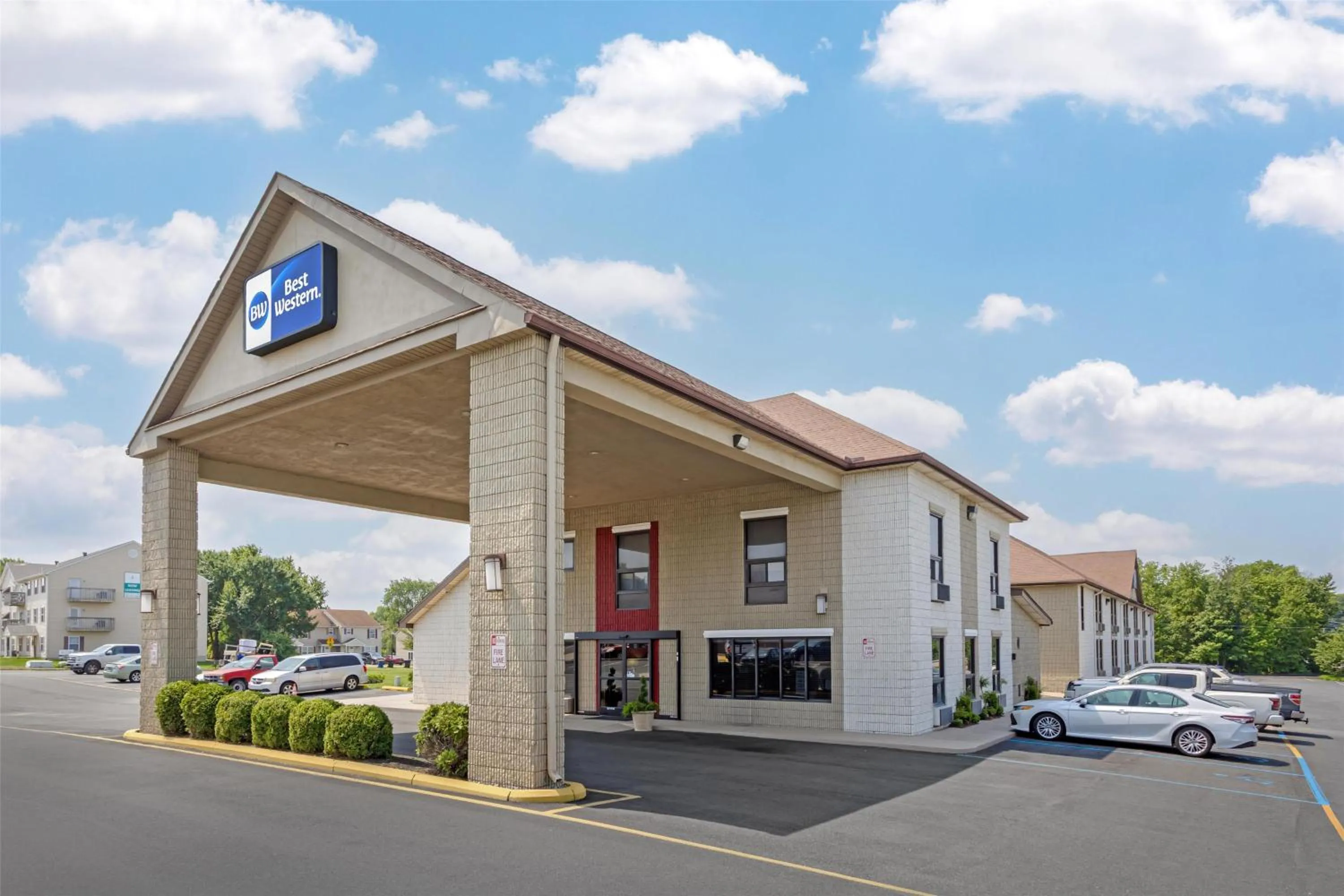 Property building in Best Western Galaxy Inn