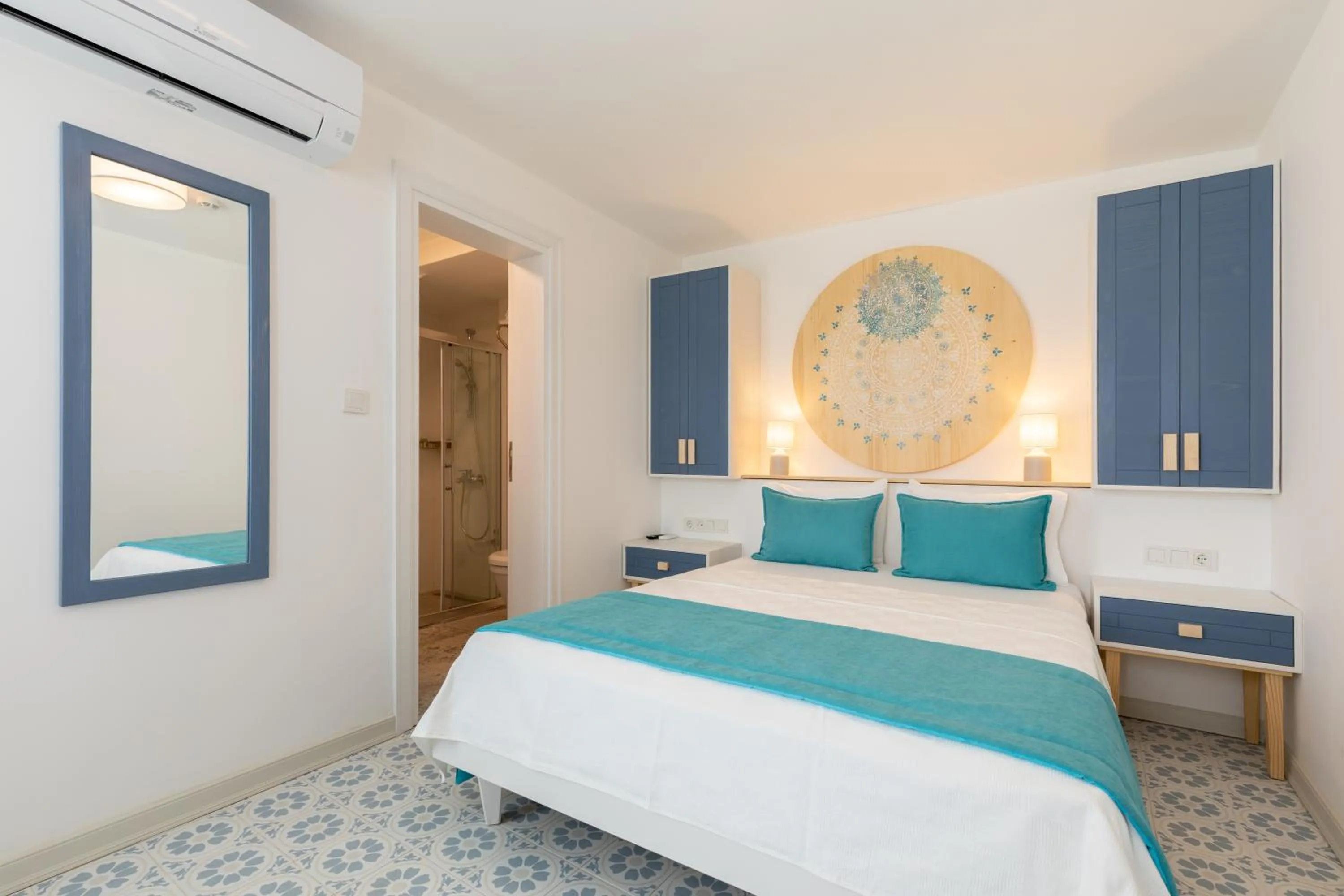 Bed in Monza House Otel