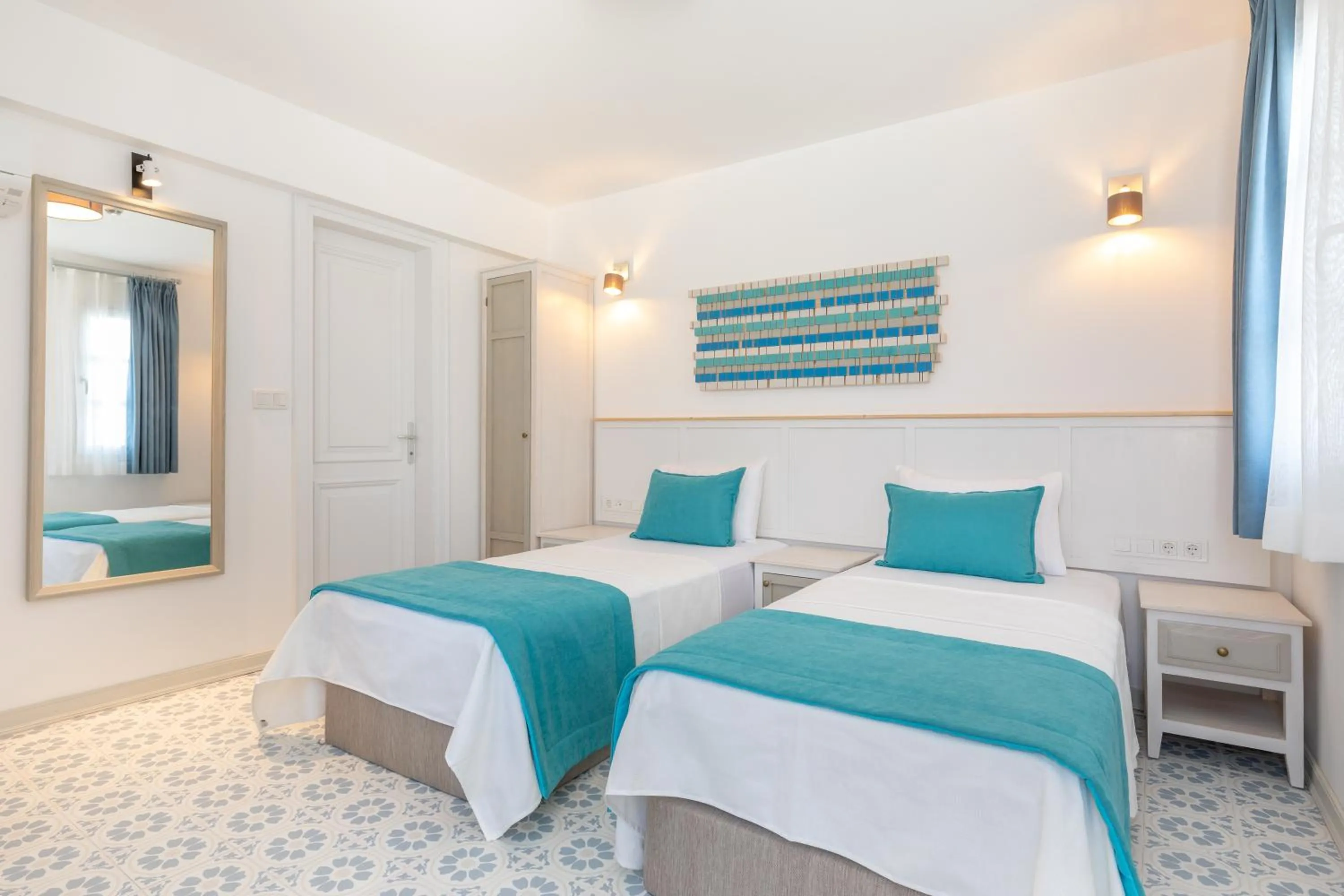 Bed in Monza House Otel