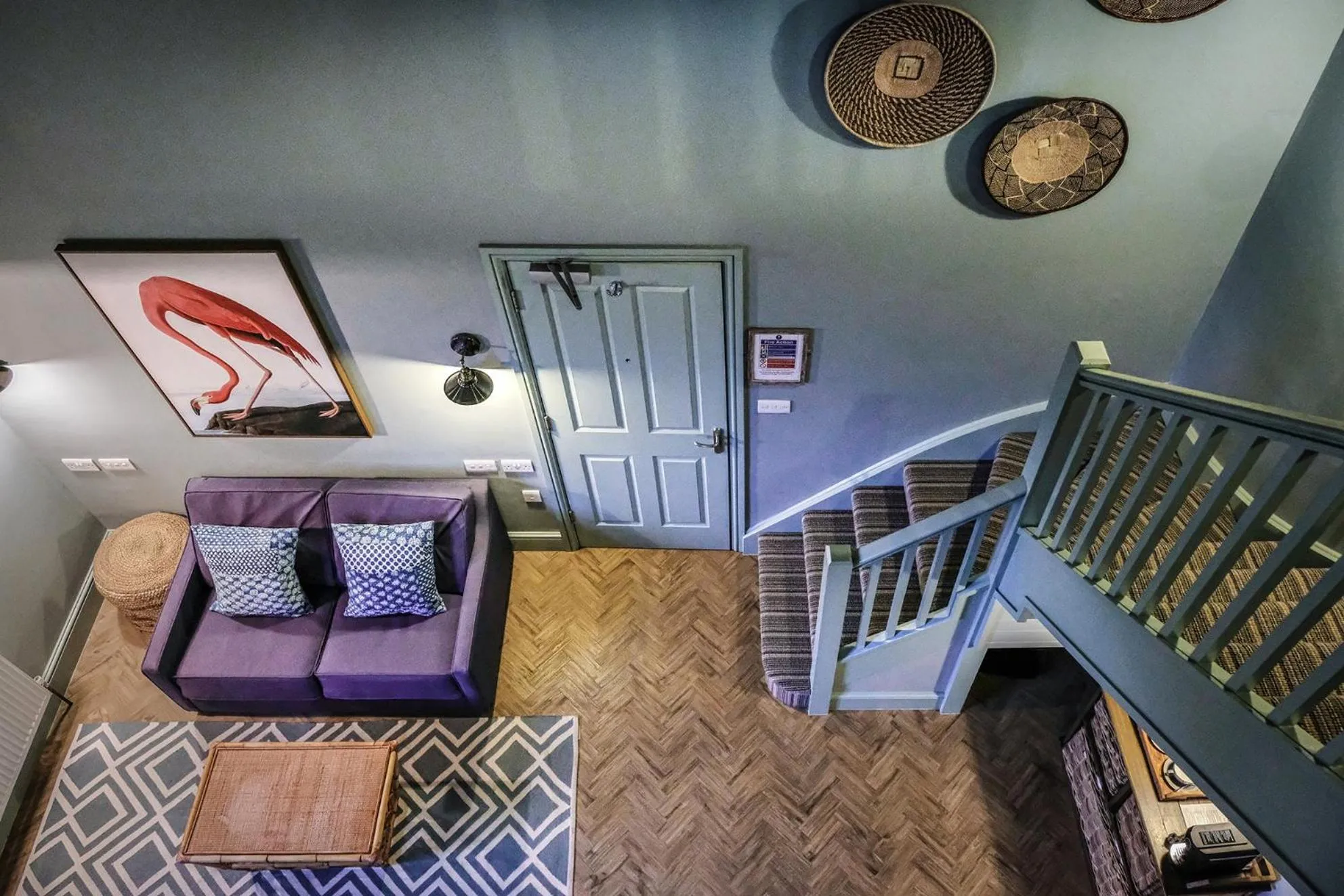 Seating area in The Globe Inn