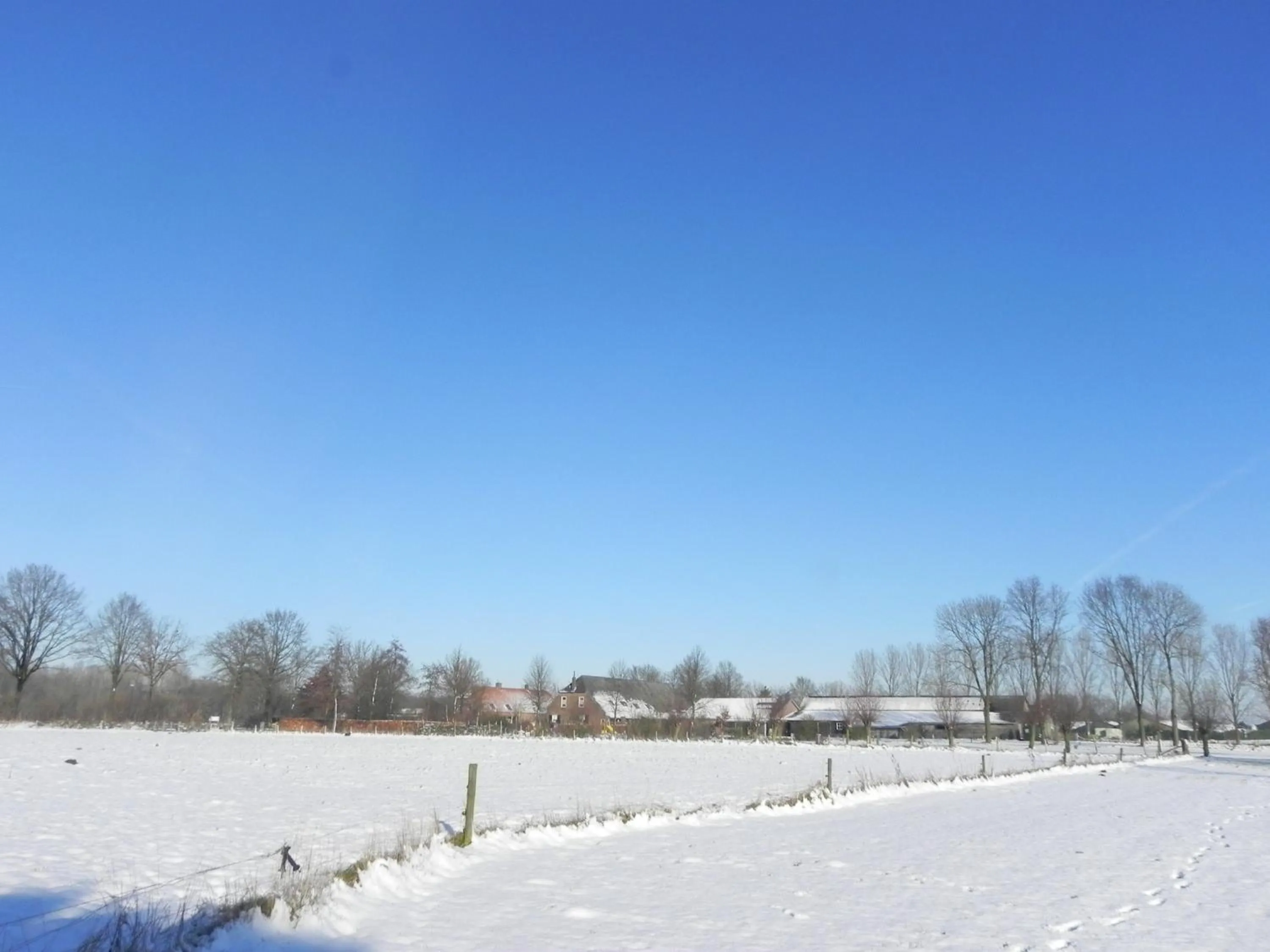 Natural landscape in Hoeve de Mertel