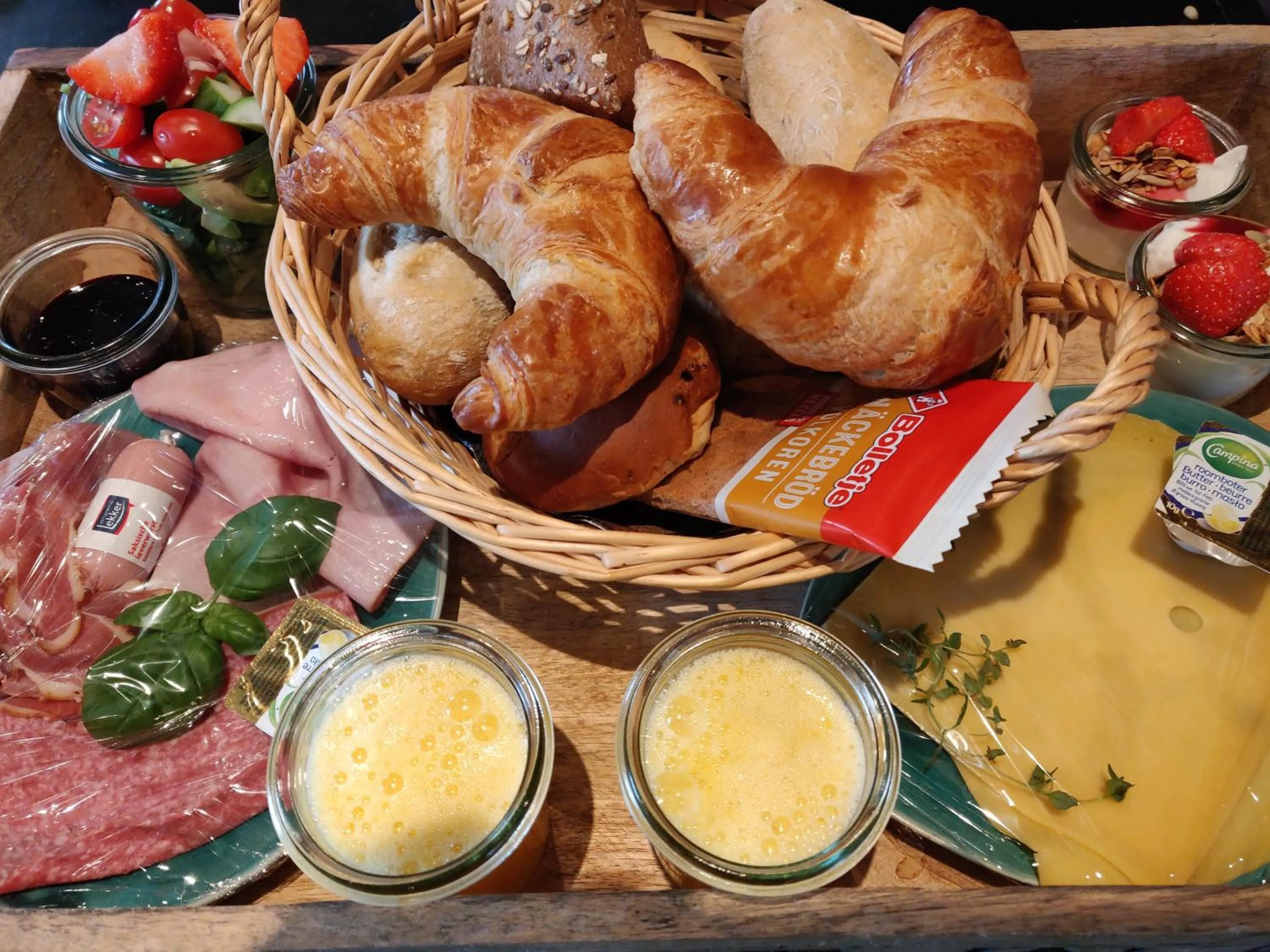 Food close-up in Hoeve de Mertel