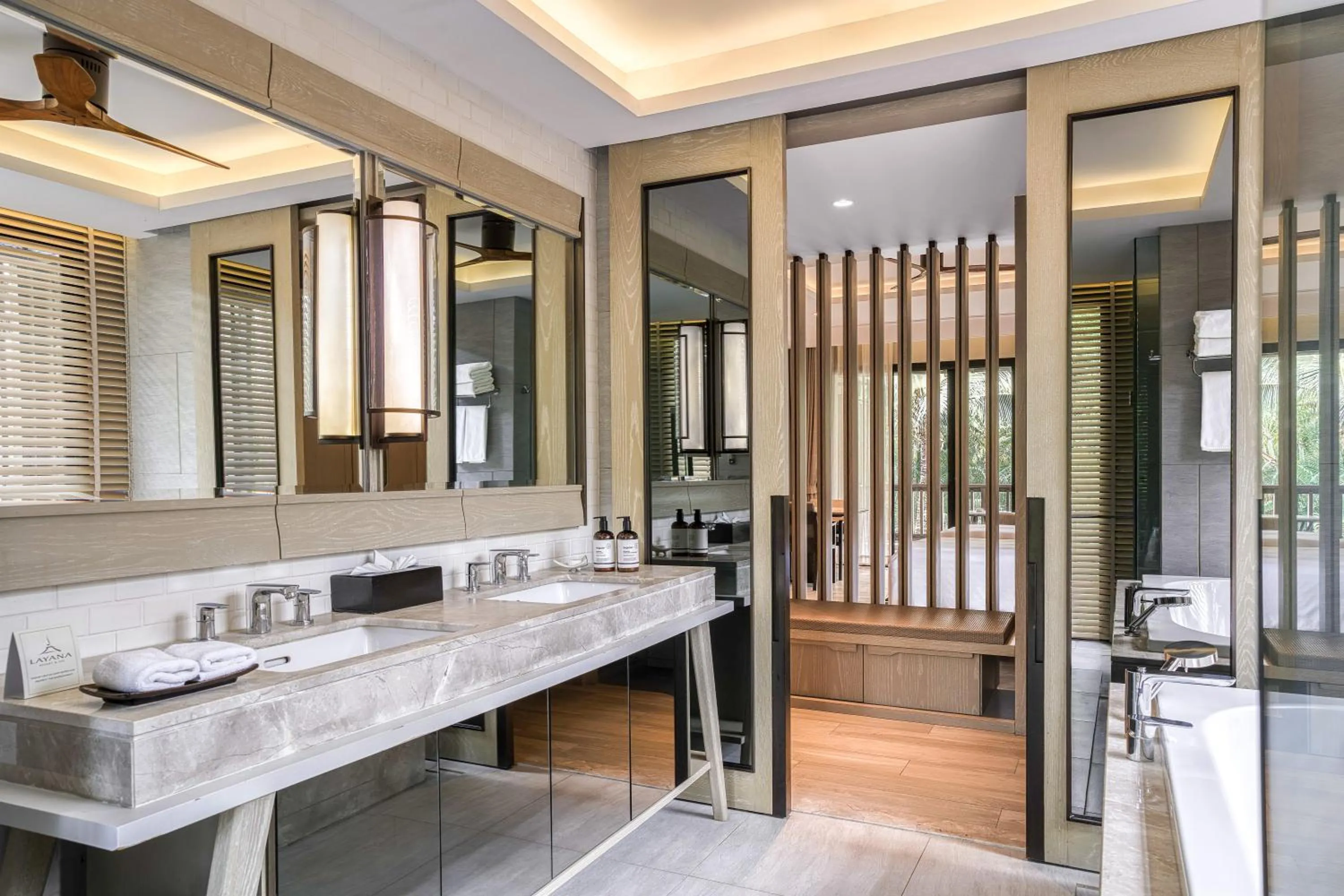 Shower in Layana Resort & Spa - Adult Only