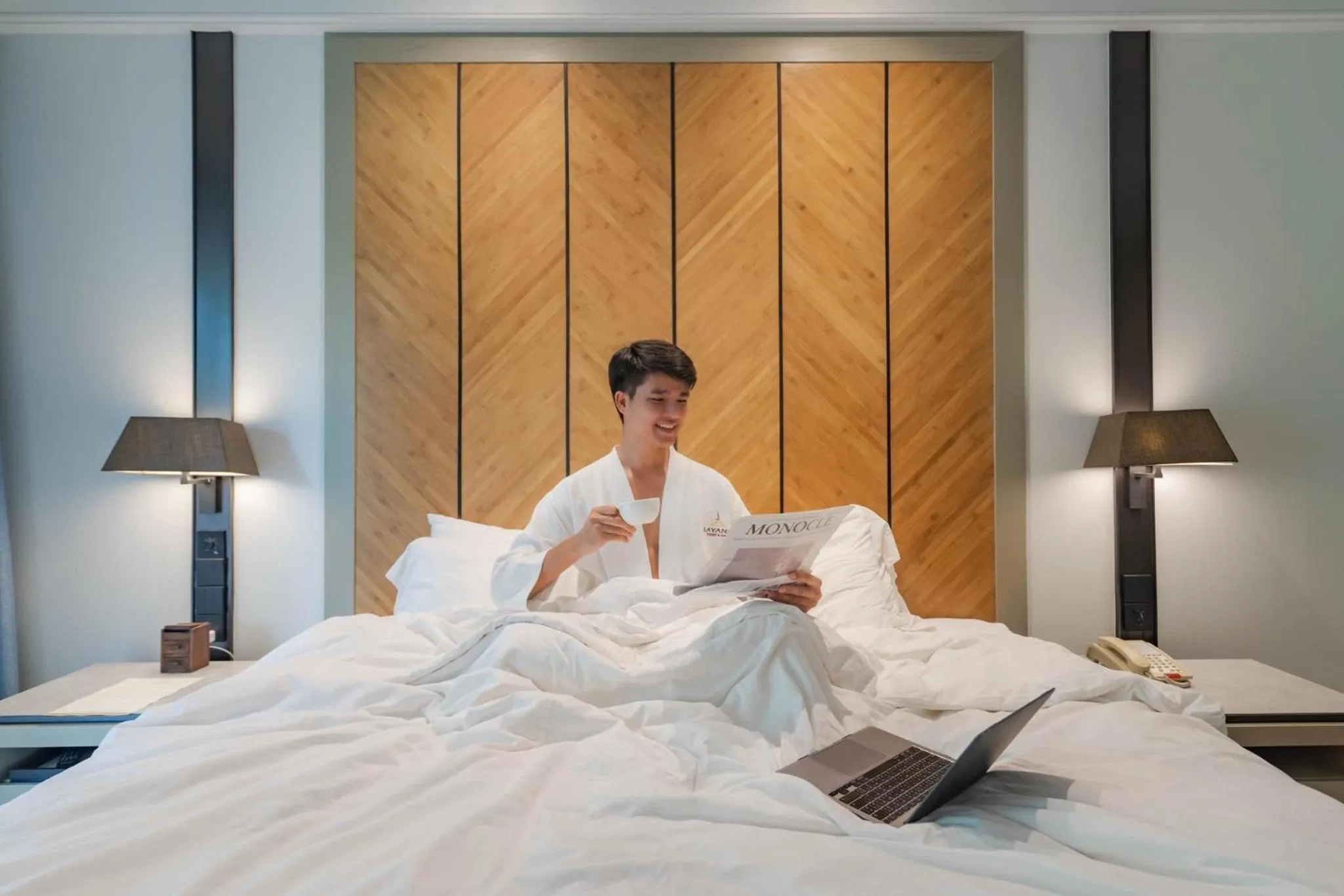 Property building, Bed in Layana Resort & Spa - Adult Only