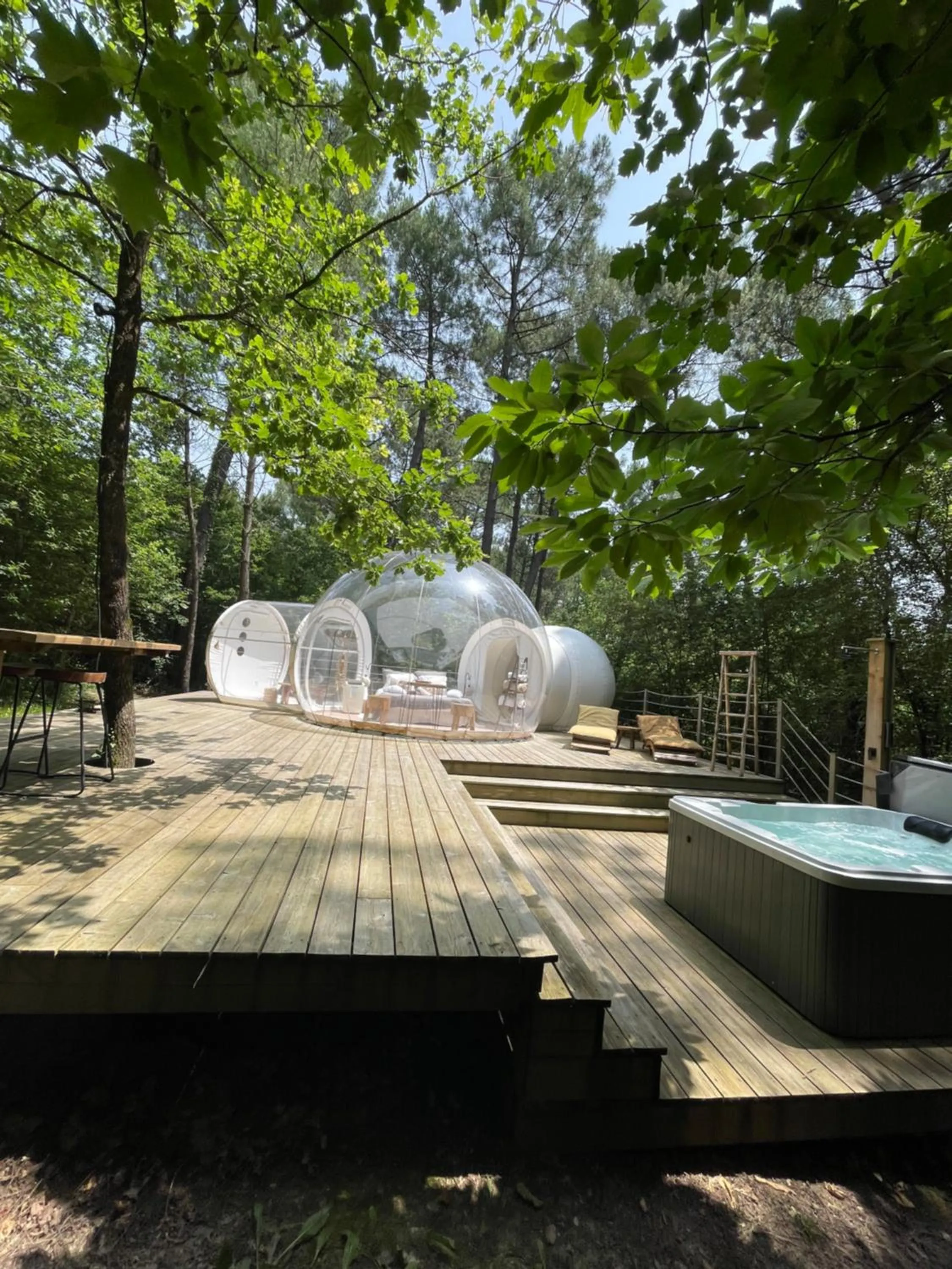 Photo of the whole room in Les Bulles De Bordeaux