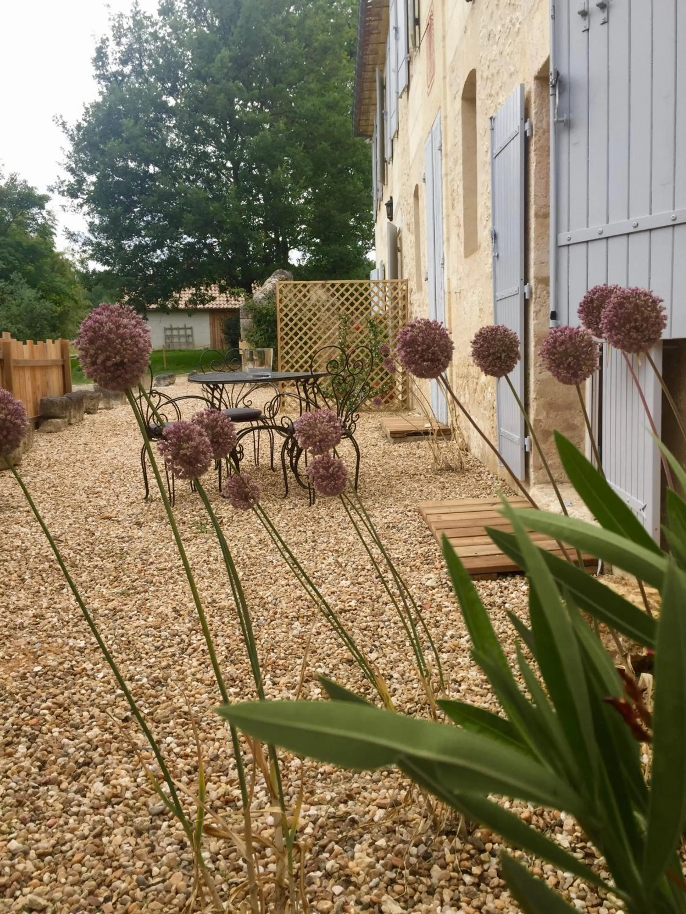 Patio in Les Bulles De Bordeaux