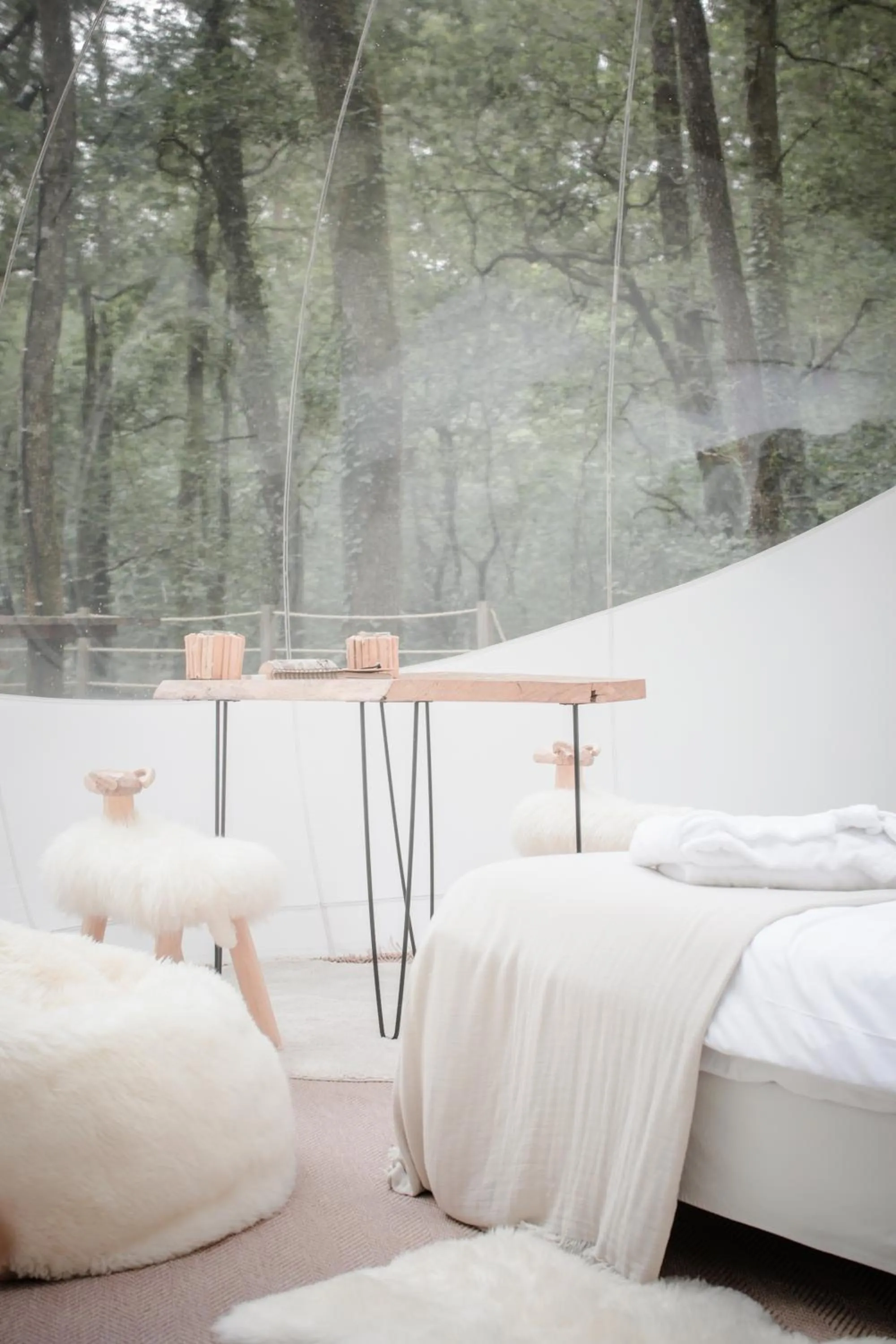 Photo of the whole room, Bed in Les Bulles De Bordeaux