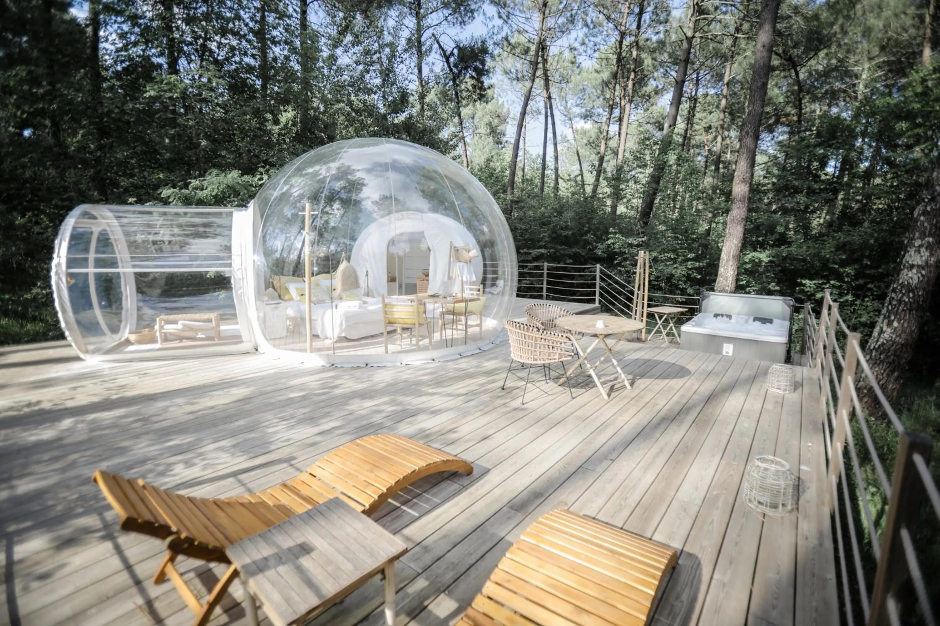 Patio in Les Bulles De Bordeaux